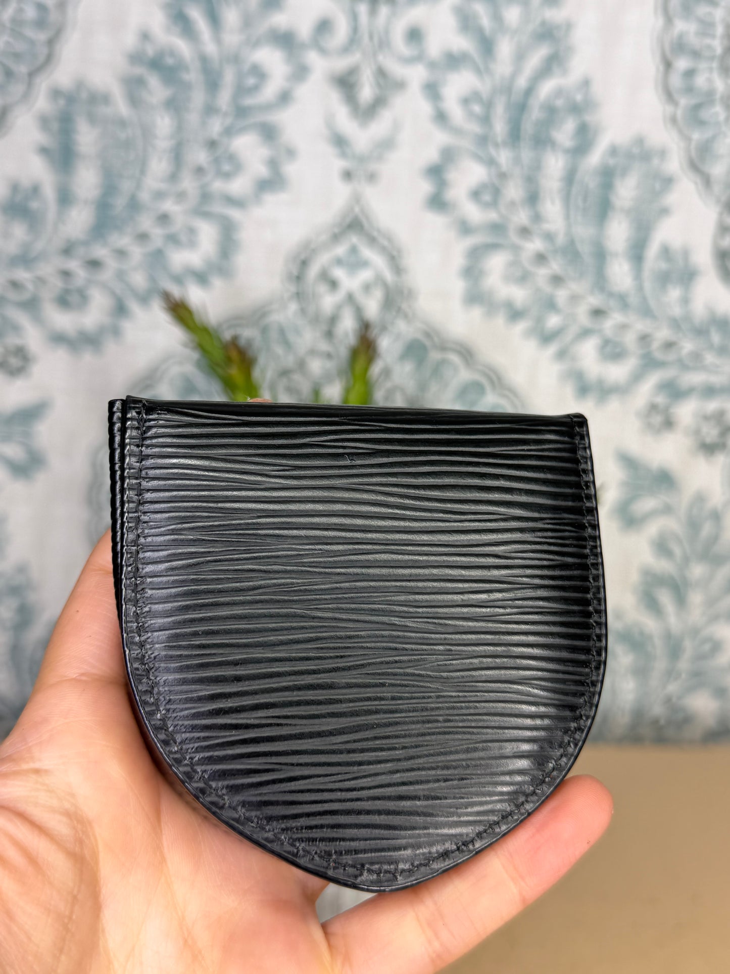 Louis Vuitton Epi Coin Purse Black