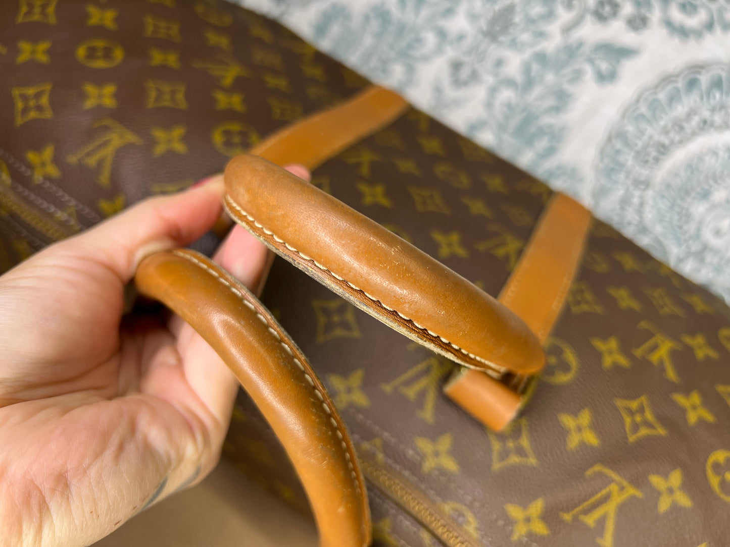 Louis Vuitton French Company Keepall 45 Bon Voyage Bazaar Beverly Hills
