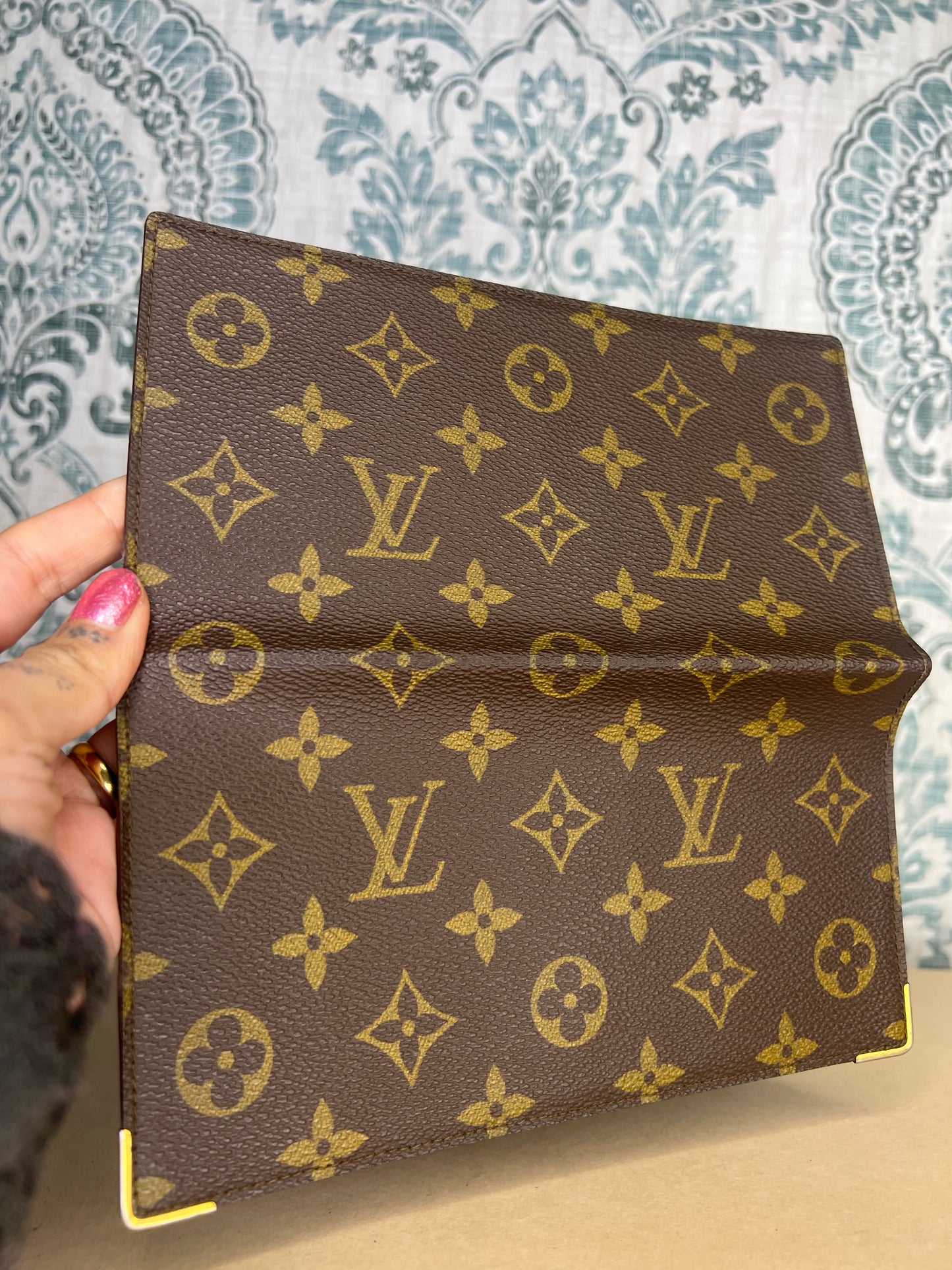 Louis Vuitton Monogram Horizontal Checkbook Holder