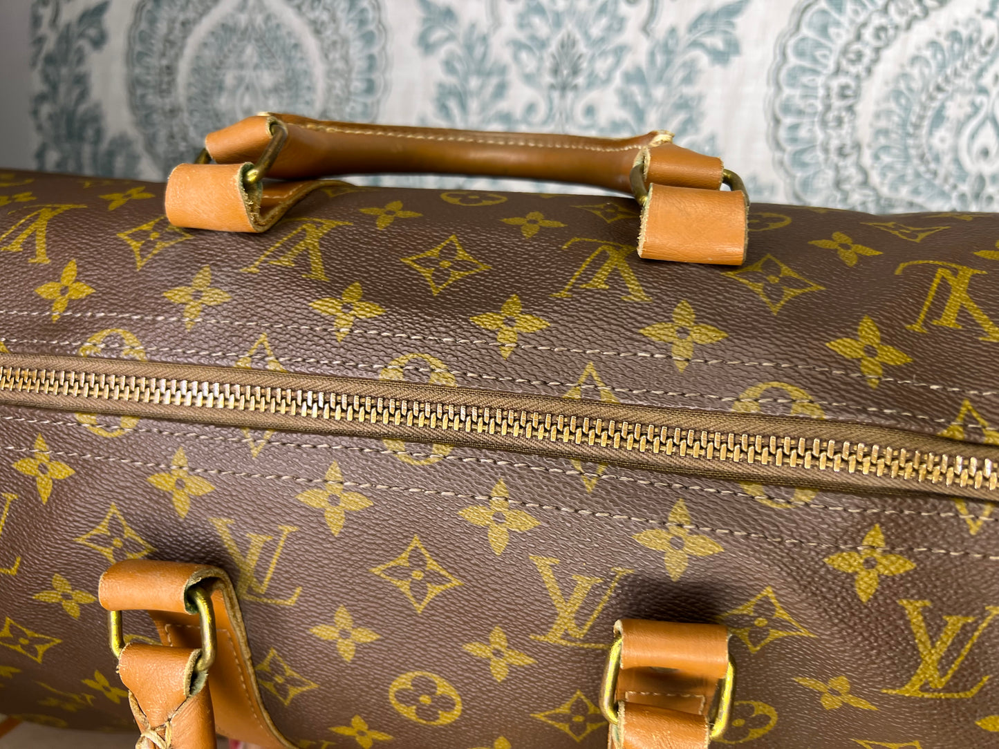 Louis Vuitton French Company Keepall 45 Bon Voyage Bazaar Beverly Hills