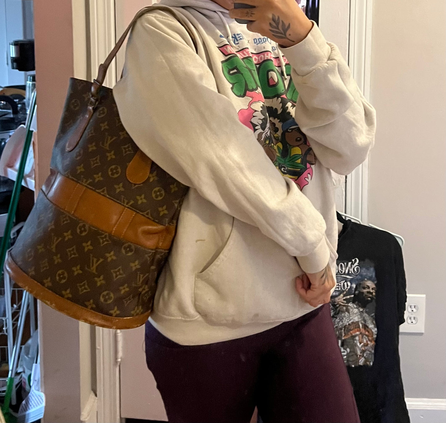 Louis Vuitton French Company Bucket GM