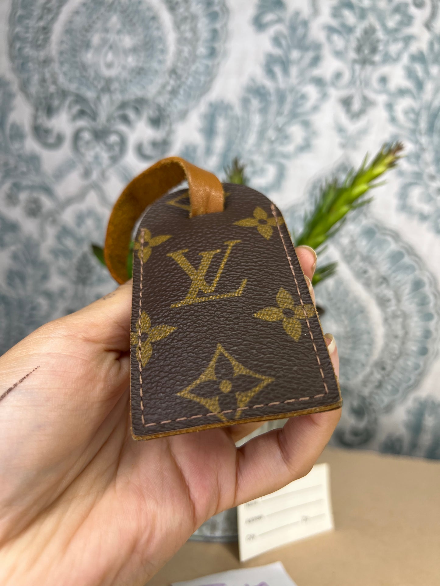 Louis Vuitton French Company Luggage Tag