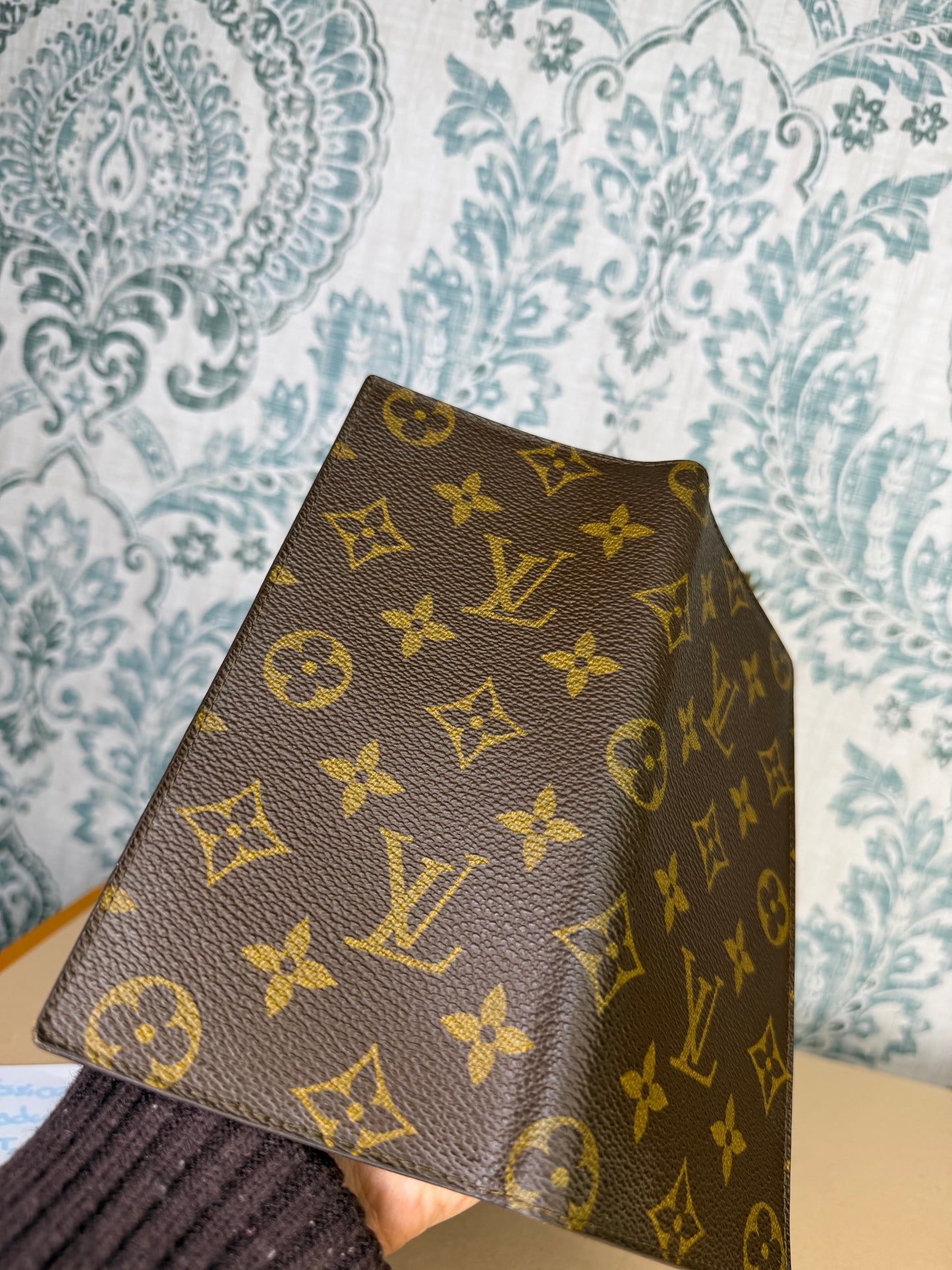 Louis Vuitton Monogram Checkbook Wallet/Cover