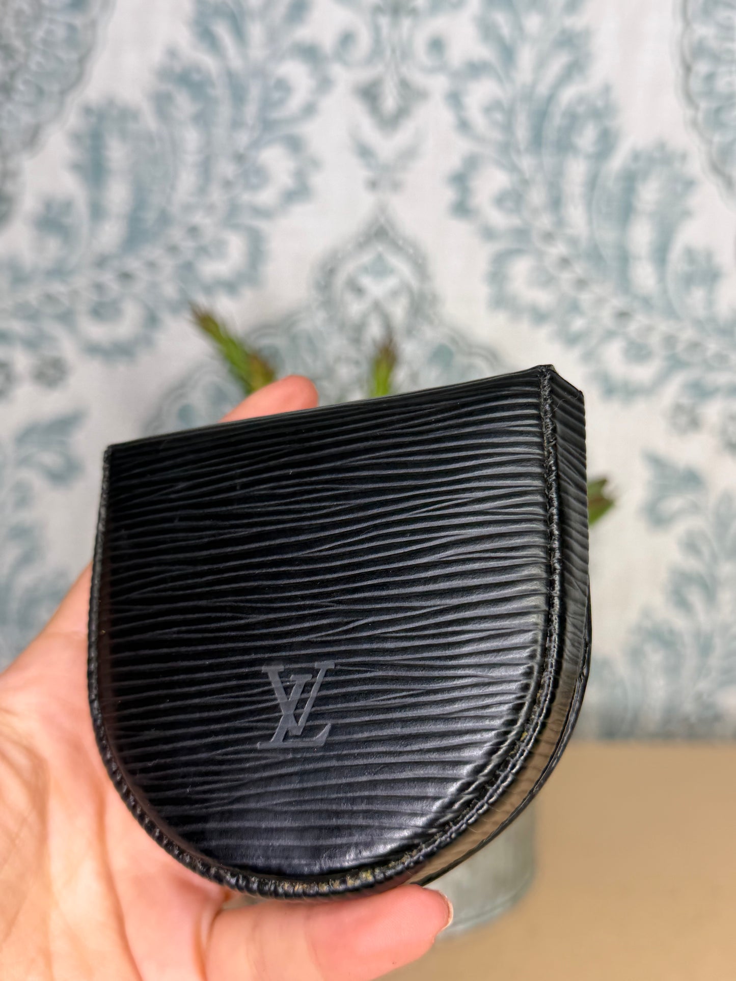 Louis Vuitton Epi Coin Purse Black