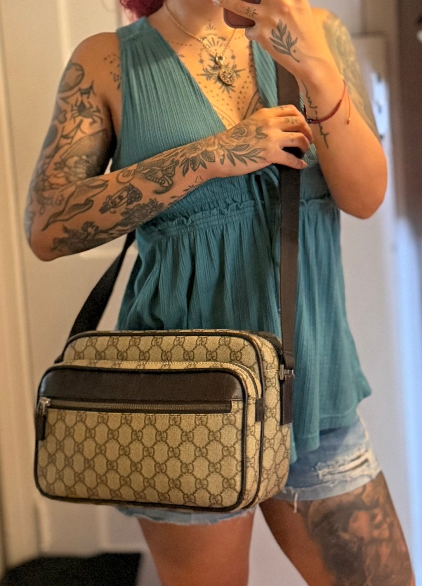 Gucci Supreme Messenger Bag