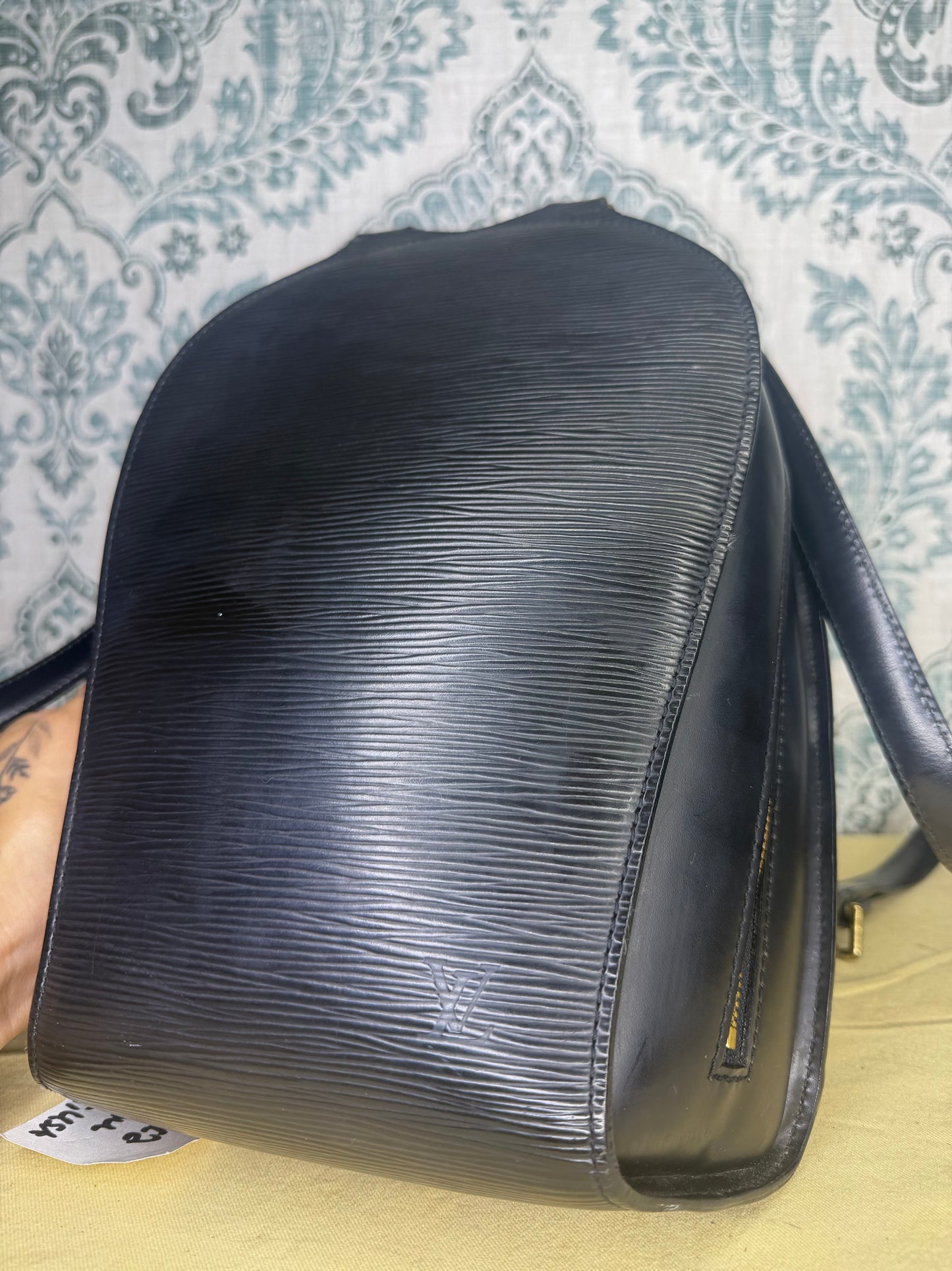 Louis Vuitton Black Epi Mabillon Backpack