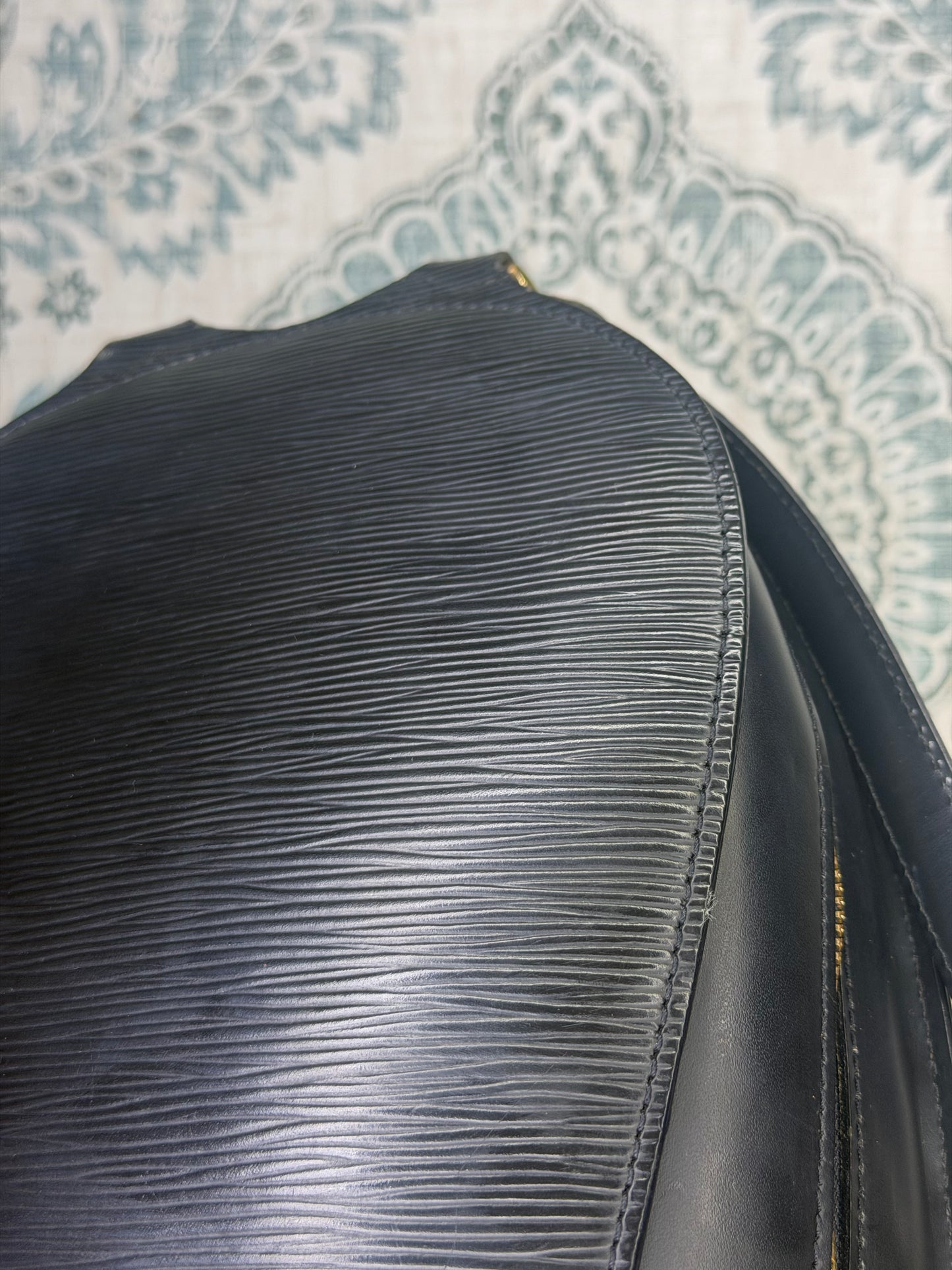 Louis Vuitton Black Epi Mabillon Backpack