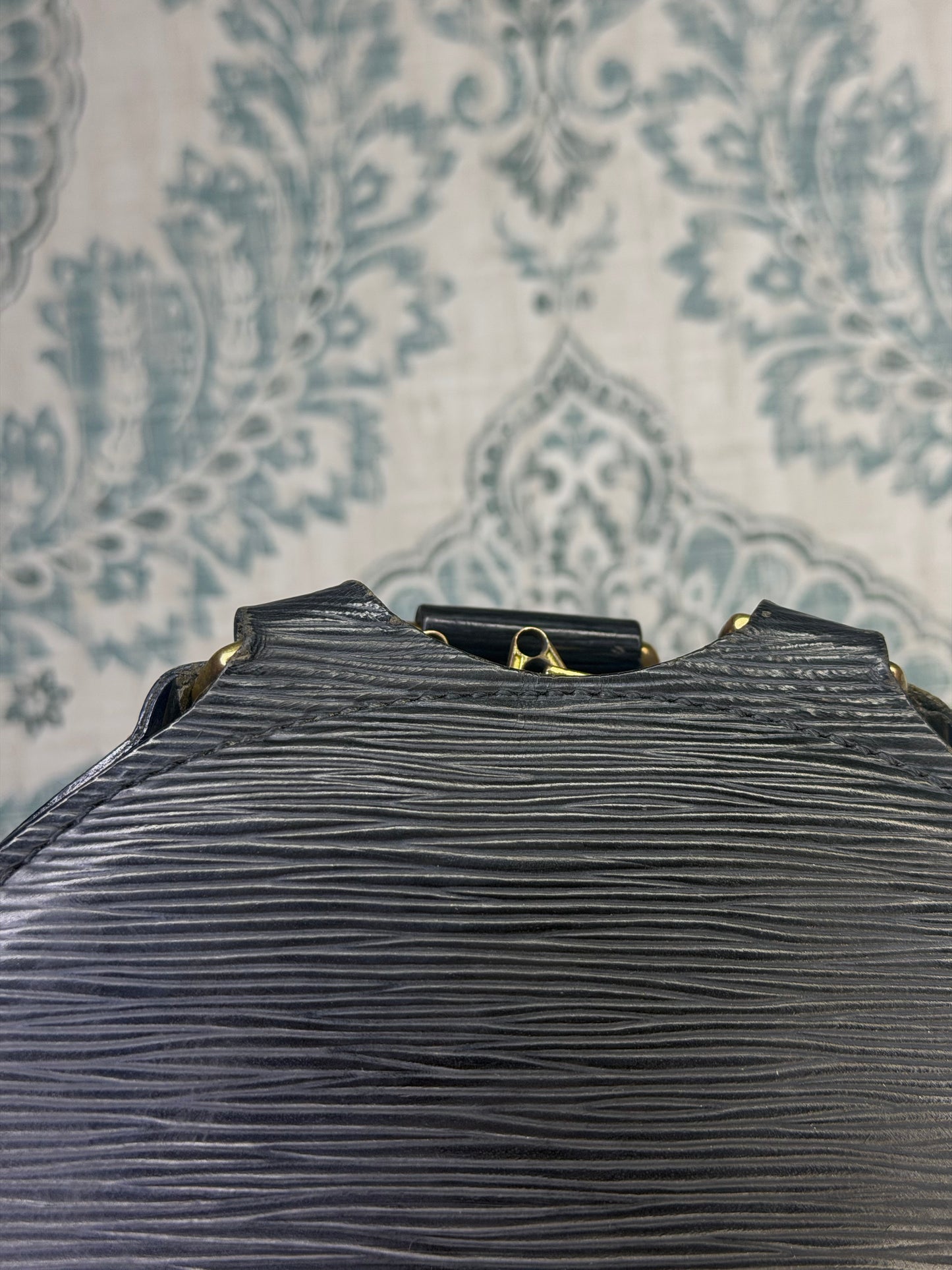 Louis Vuitton Black Epi Mabillon Backpack
