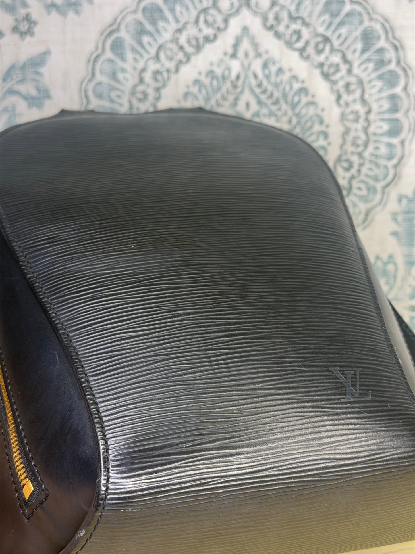 Louis Vuitton Black Epi Mabillon Backpack