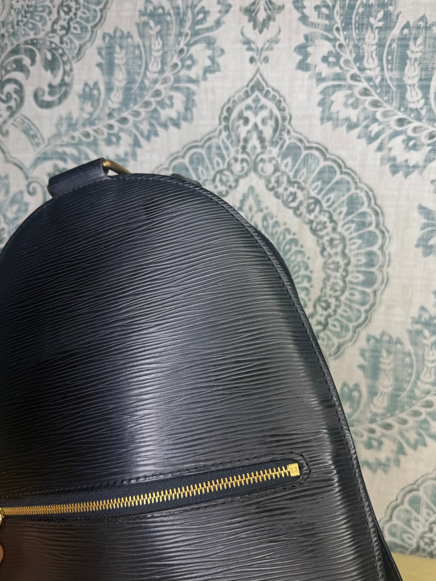 Louis Vuitton Black Epi Mabillon Backpack