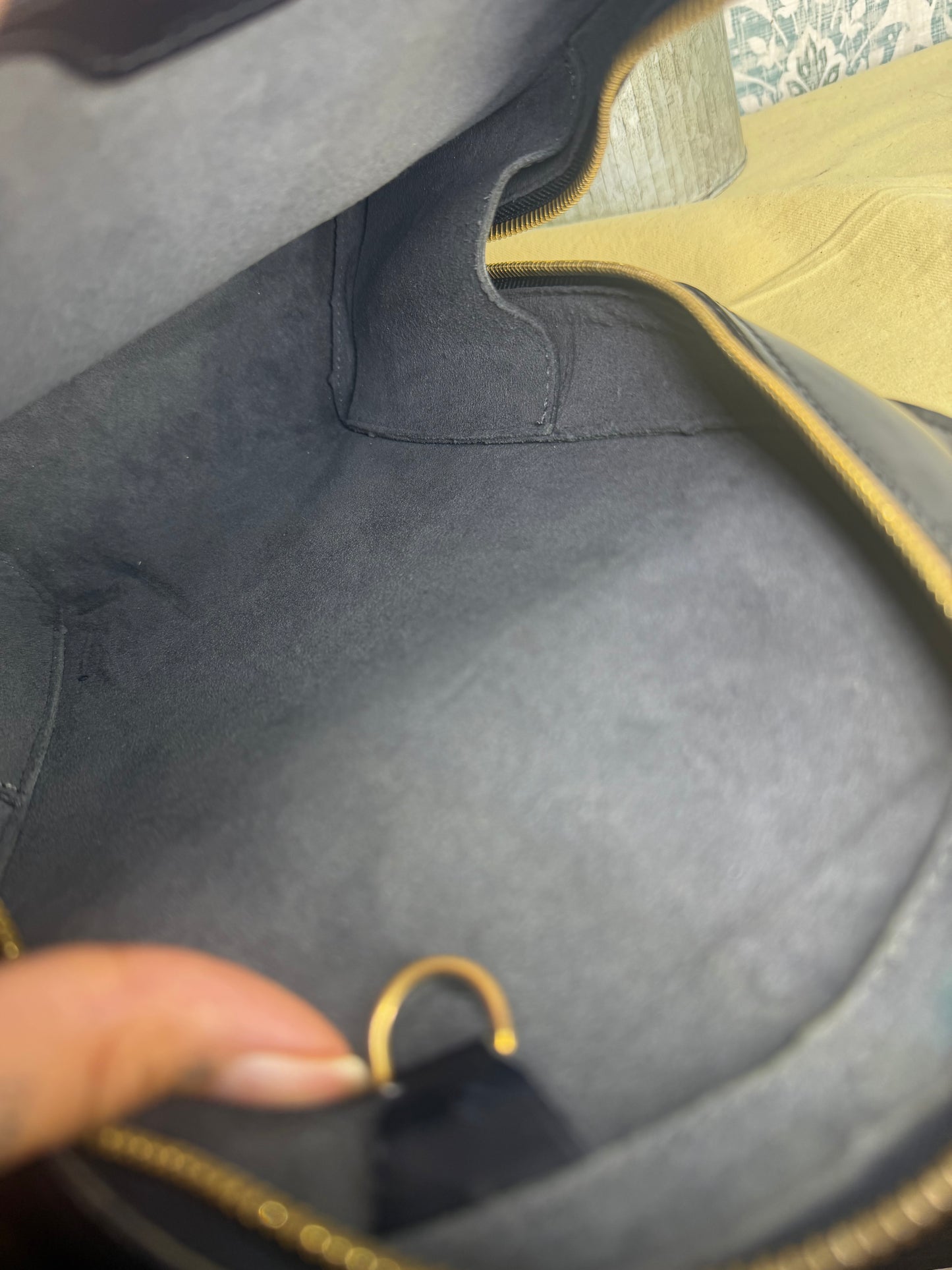 Louis Vuitton Black Epi Mabillon Backpack