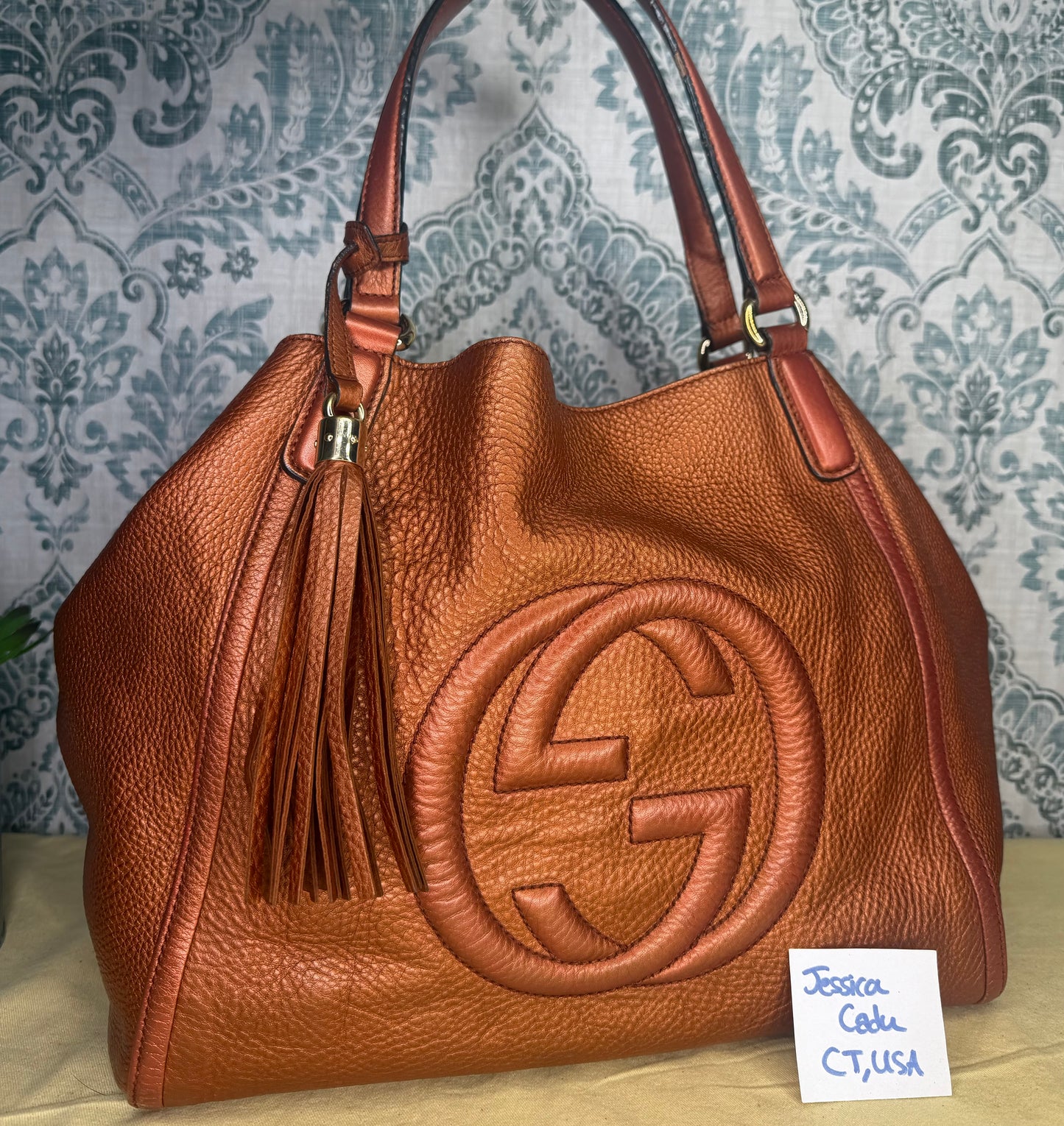 Gucci Soho Burnt Orange Shoulder Bag