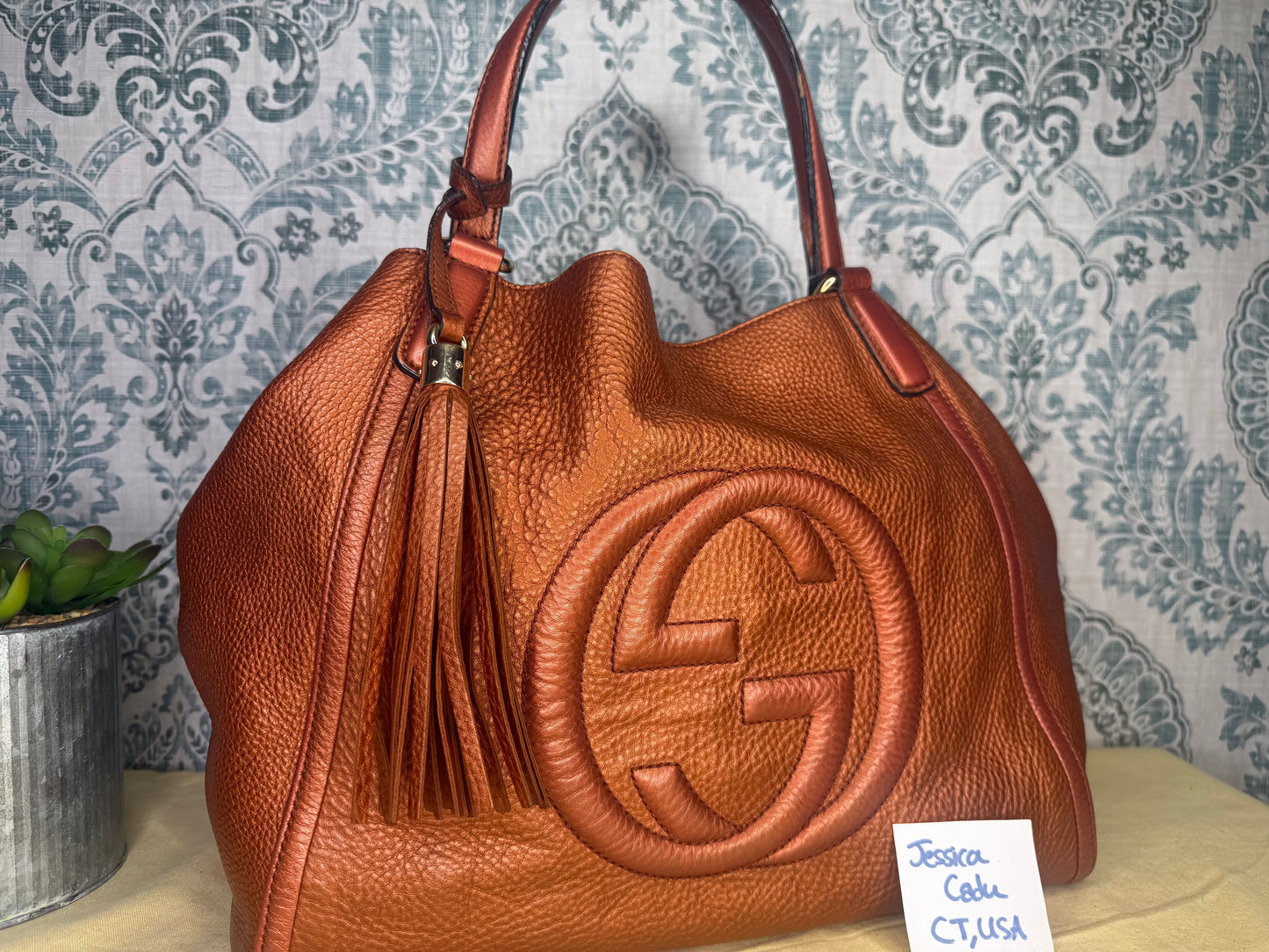 Gucci Soho Burnt Orange Shoulder Bag