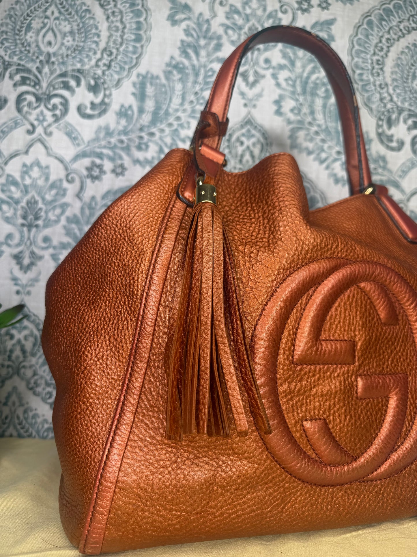 Gucci Soho Burnt Orange Shoulder Bag