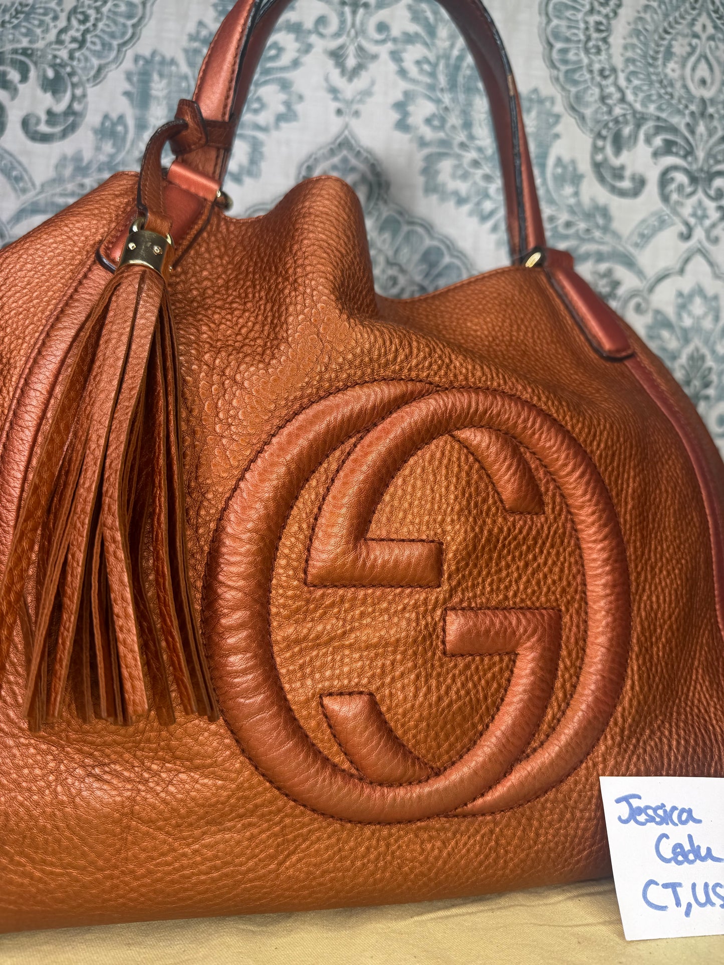 Gucci Soho Burnt Orange Shoulder Bag