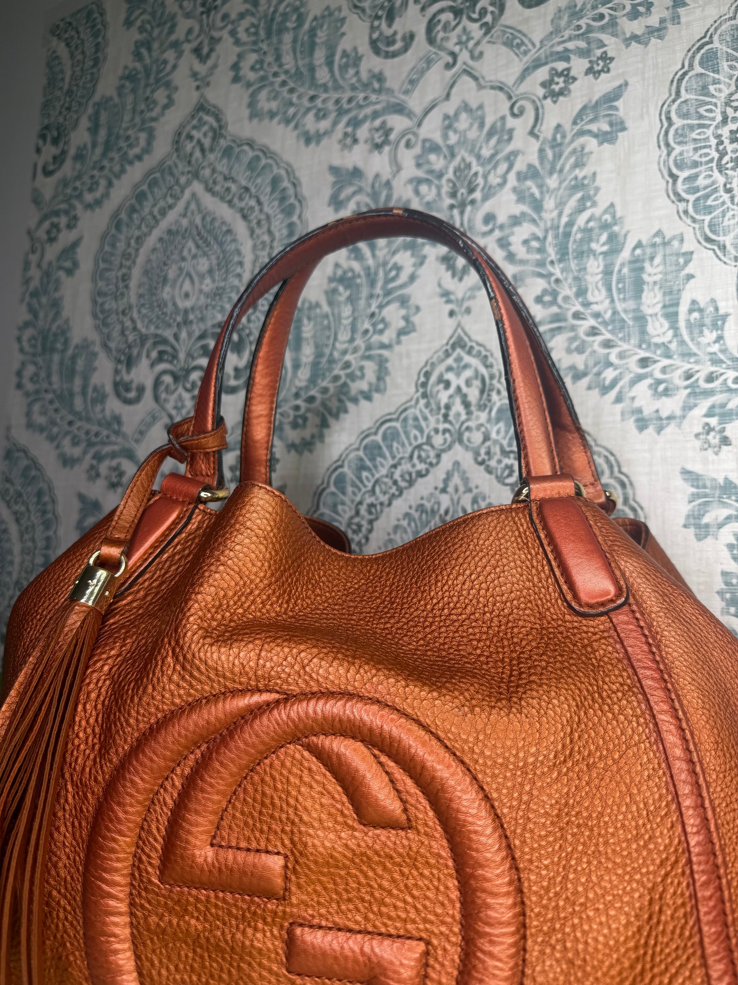 Gucci Soho Burnt Orange Shoulder Bag