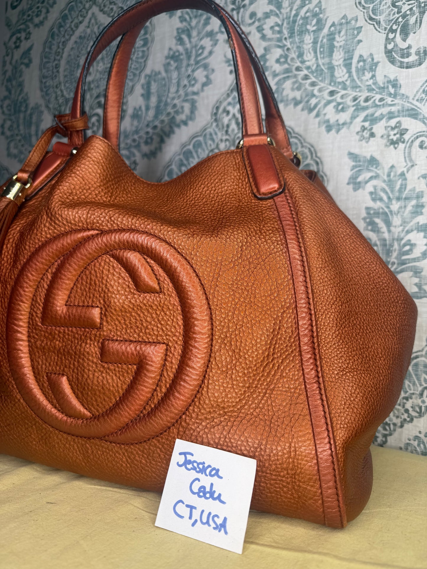 Gucci Soho Burnt Orange Shoulder Bag