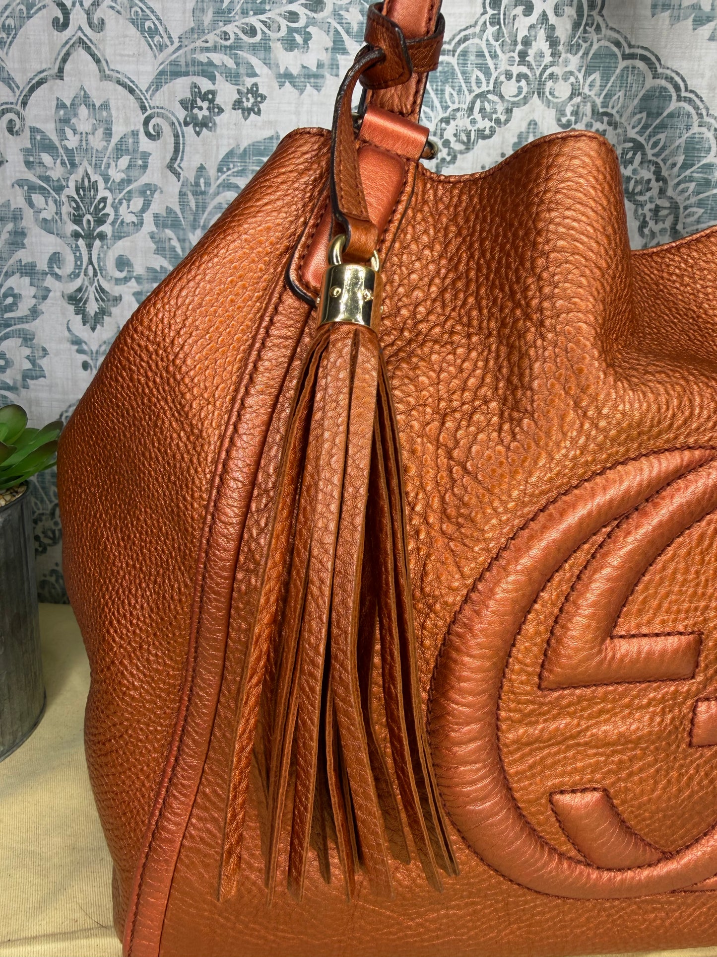 Gucci Soho Burnt Orange Shoulder Bag