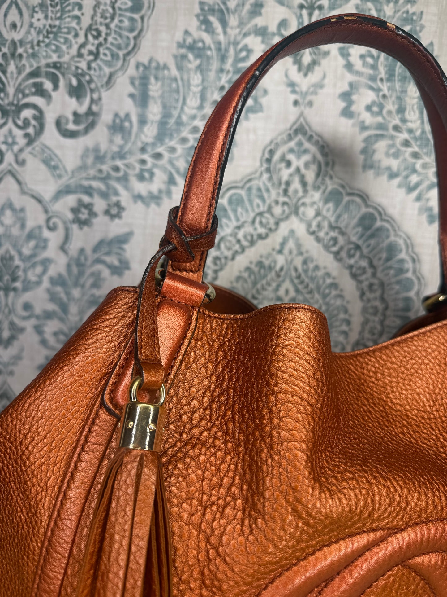 Gucci Soho Burnt Orange Shoulder Bag