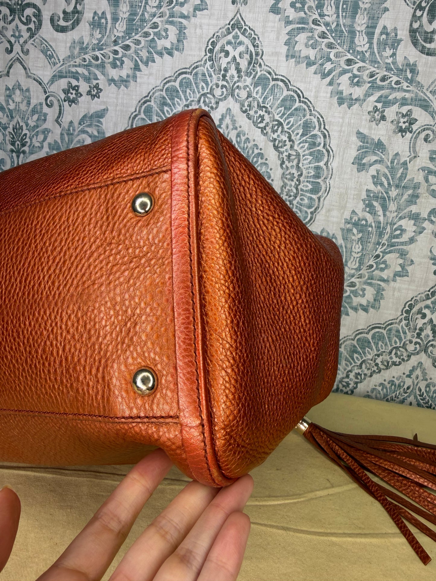 Gucci Soho Burnt Orange Shoulder Bag