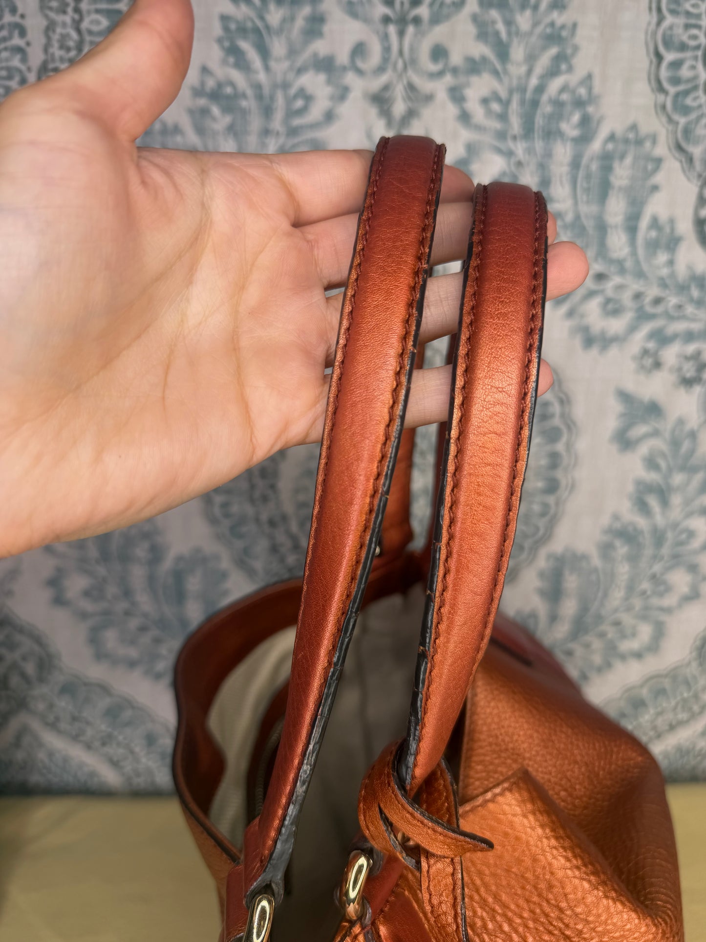 Gucci Soho Burnt Orange Shoulder Bag