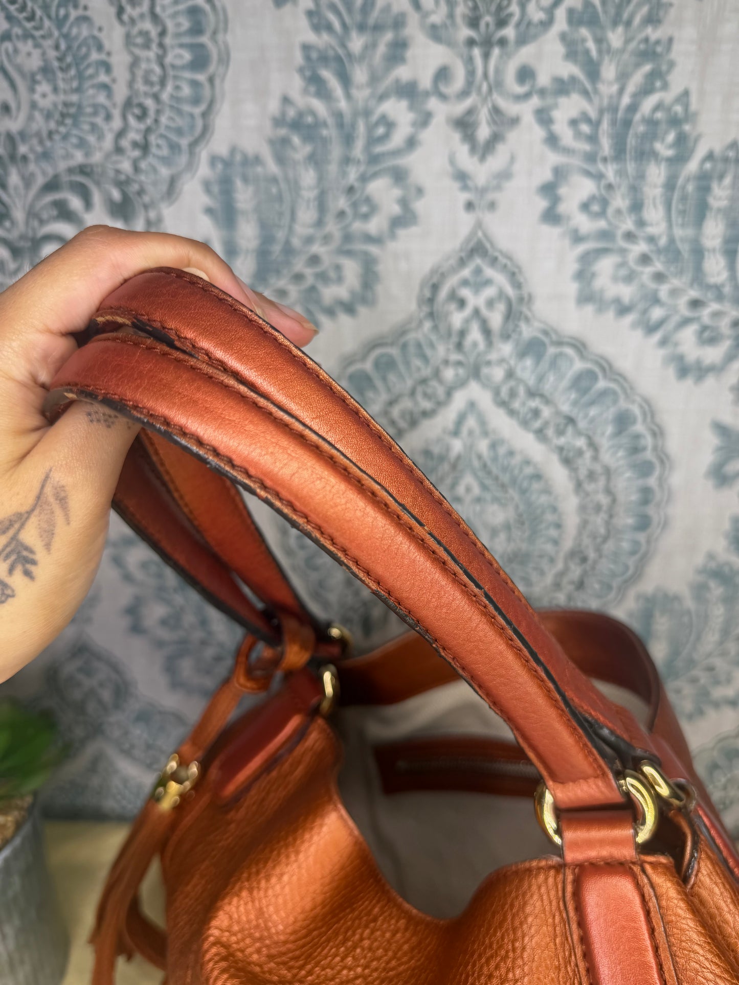 Gucci Soho Burnt Orange Shoulder Bag