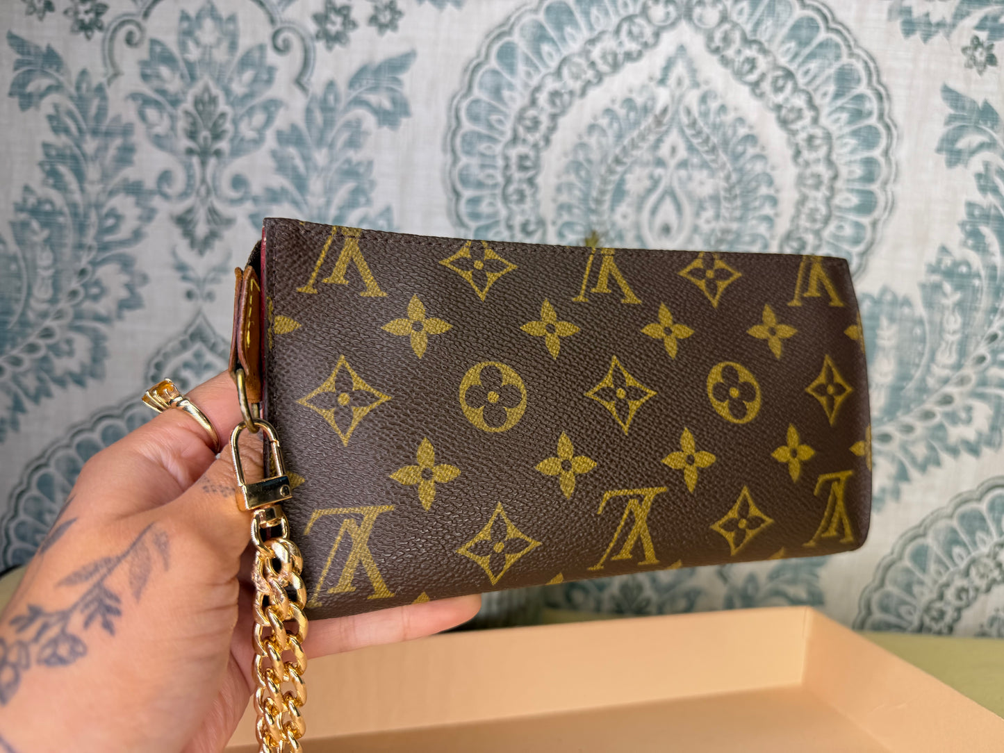 Louis Vuitton Monogram Bucket GM Pochette #3