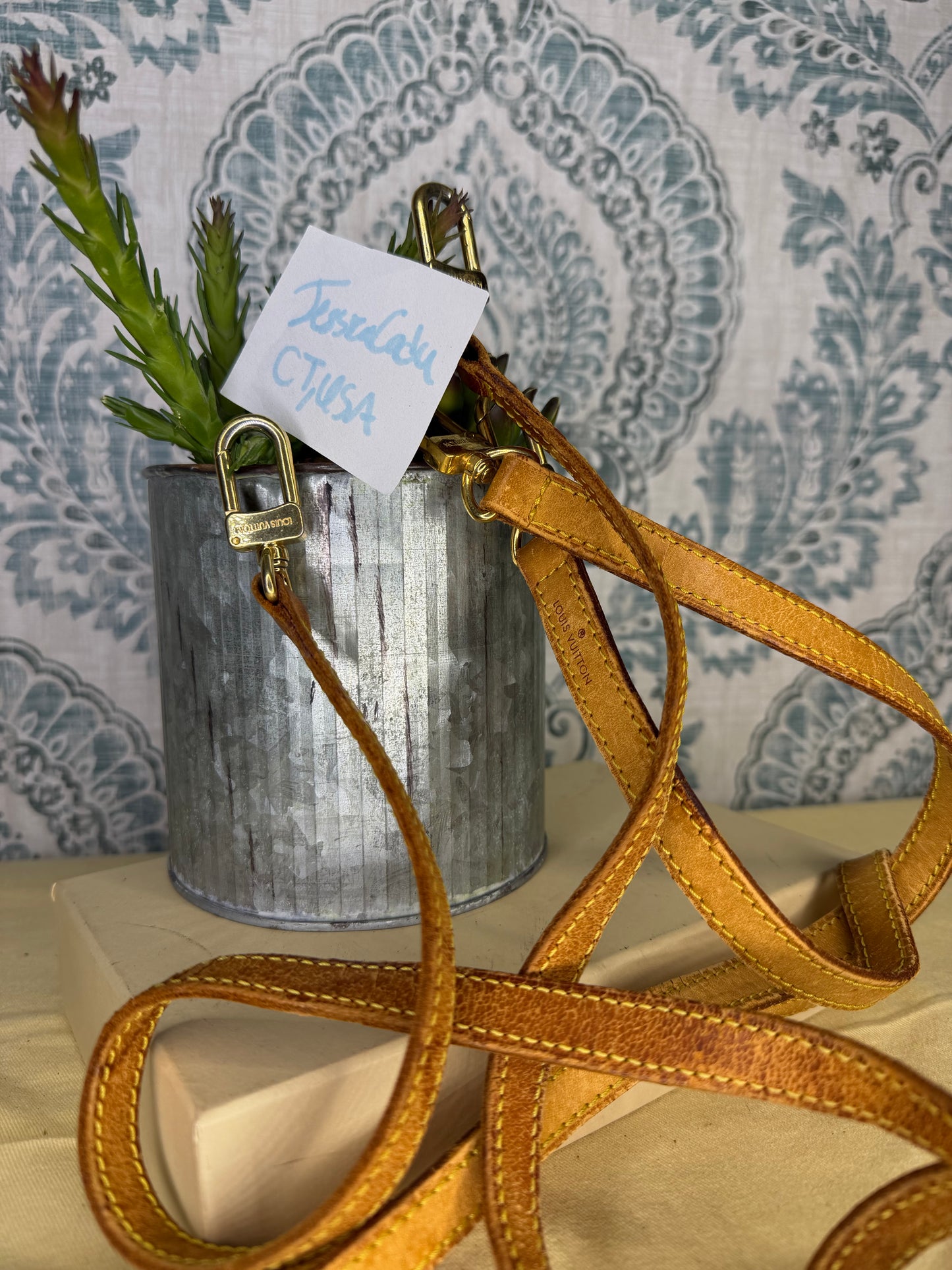 Louis Vuitton Vachetta Straps Scrap Set