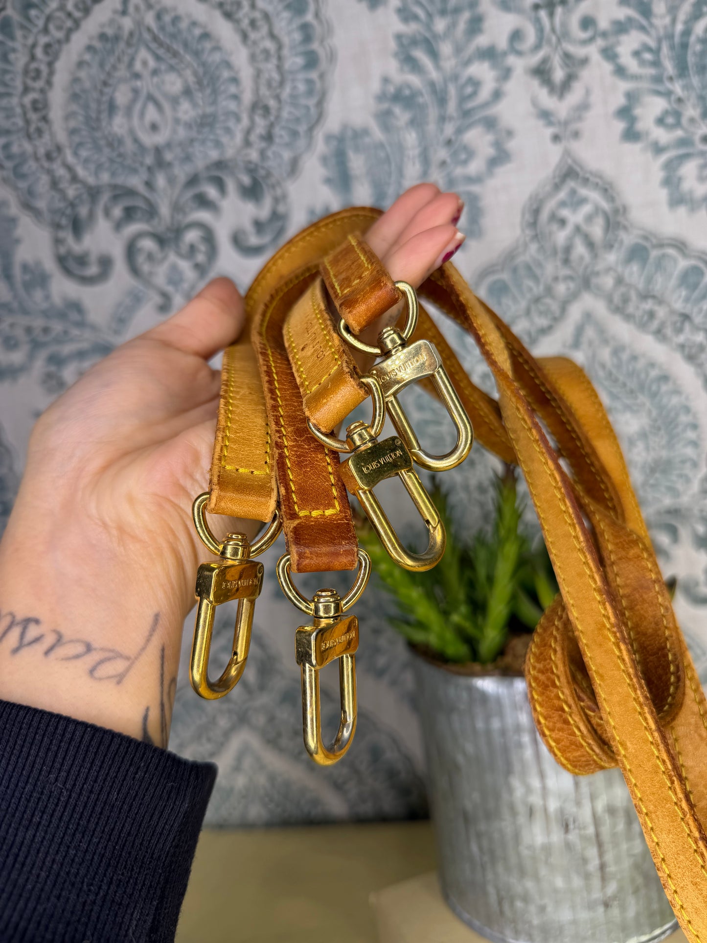 Louis Vuitton Vachetta Straps Scrap Set