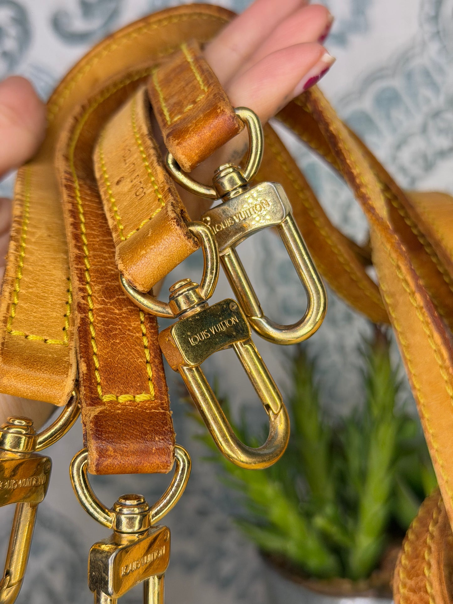 Louis Vuitton Vachetta Straps Scrap Set