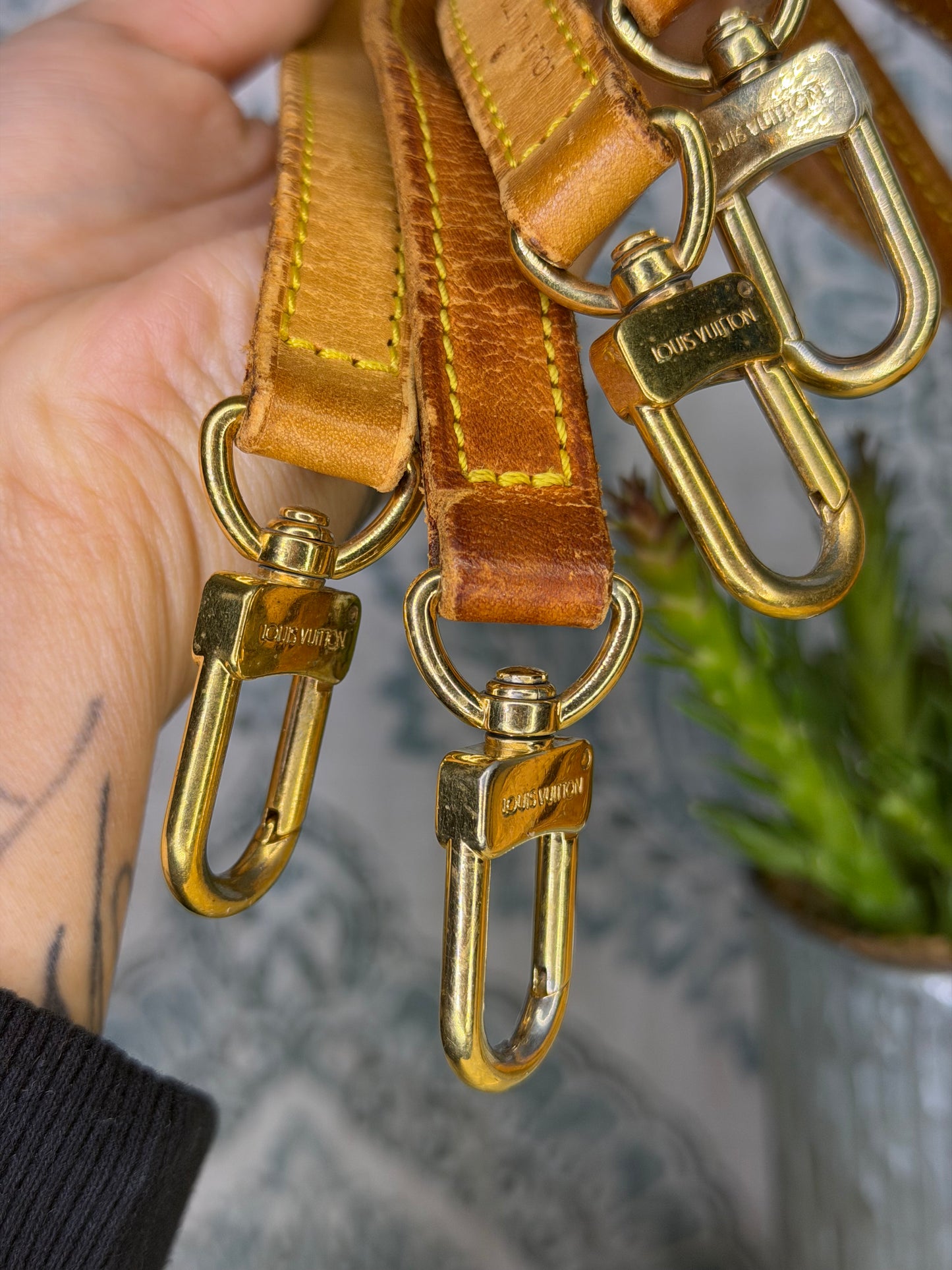 Louis Vuitton Vachetta Straps Scrap Set