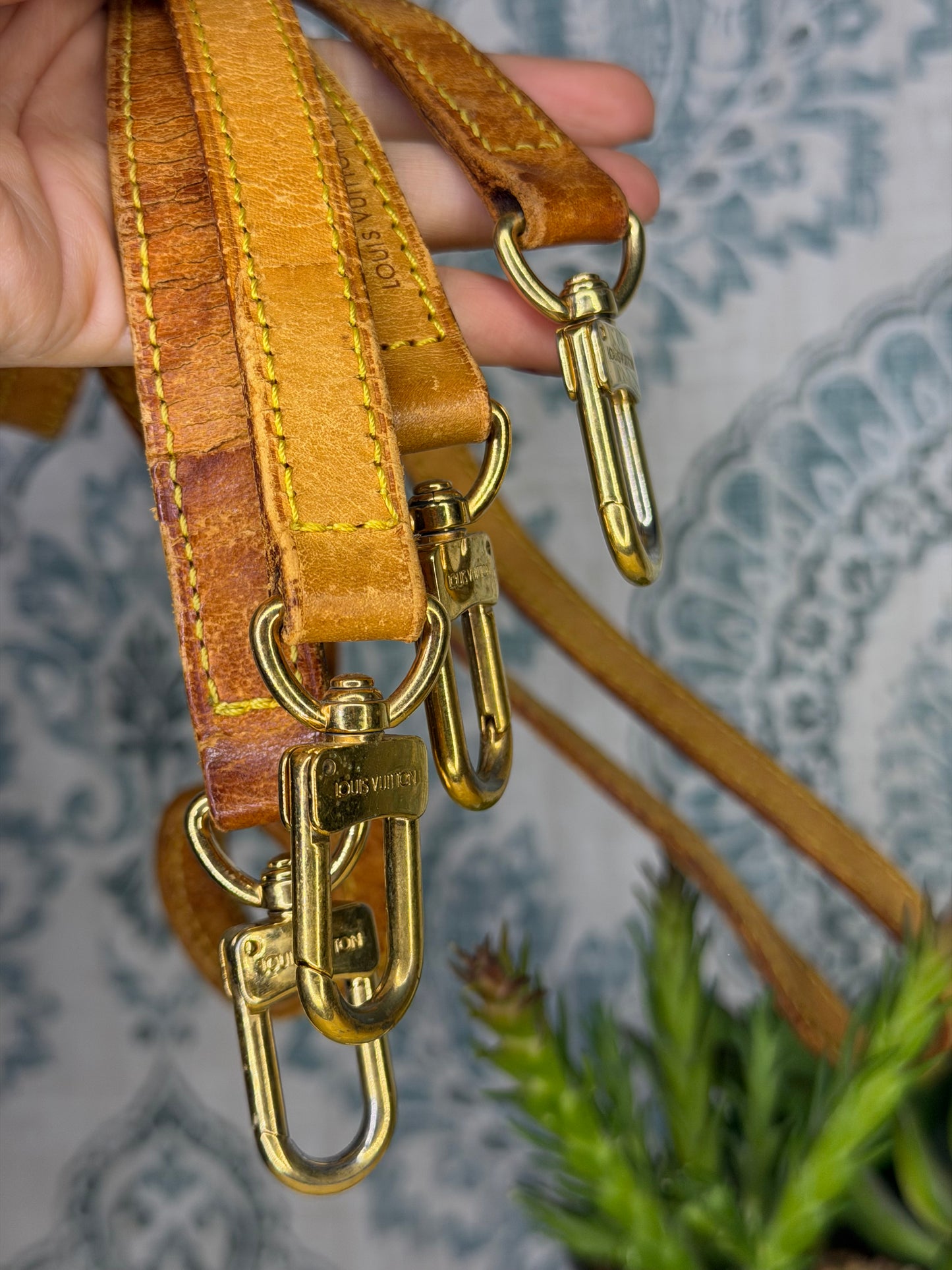 Louis Vuitton Vachetta Straps Scrap Set