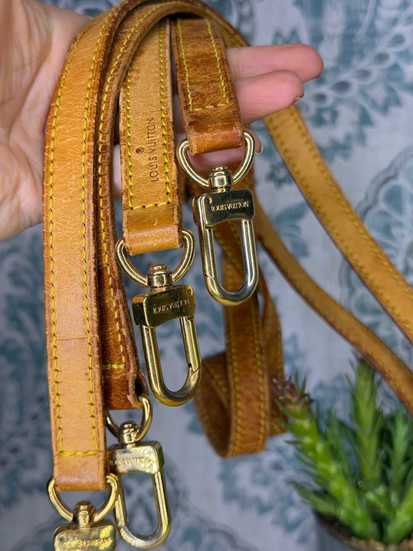 Louis Vuitton Vachetta Straps Scrap Set