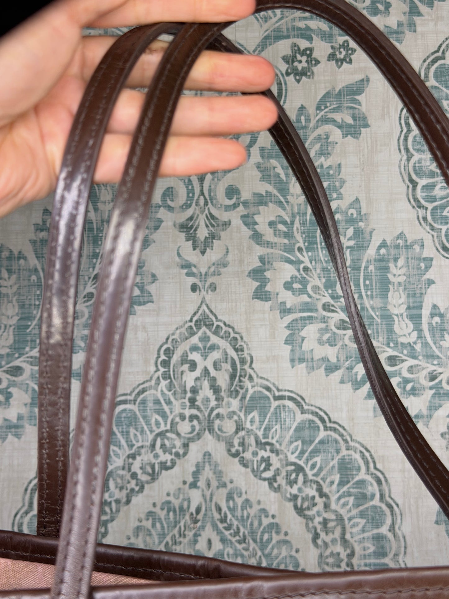Louis Vuitton Neverfull MM Damier Ebene Rose Ballerine