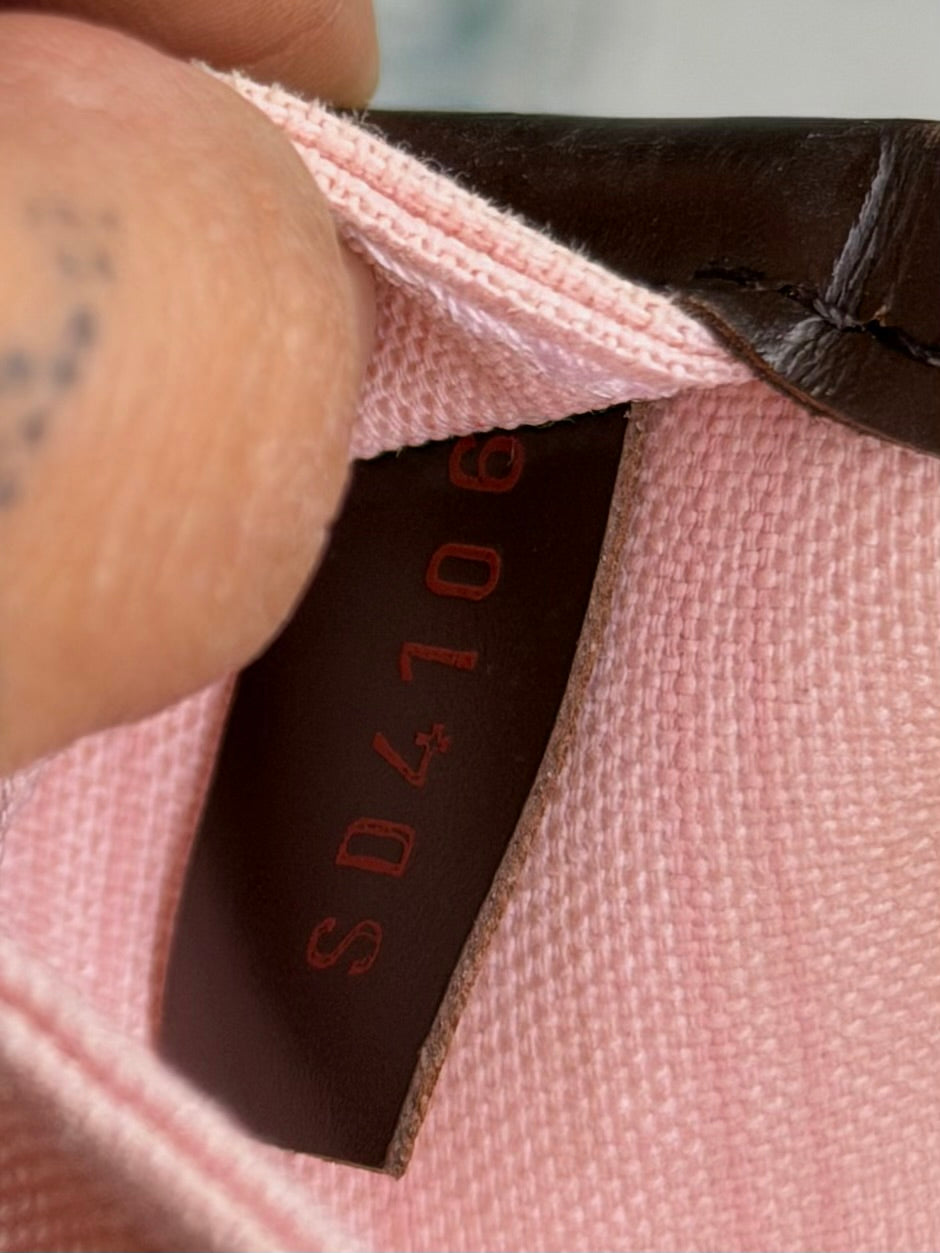 Louis Vuitton Neverfull MM Damier Ebene Rose Ballerine