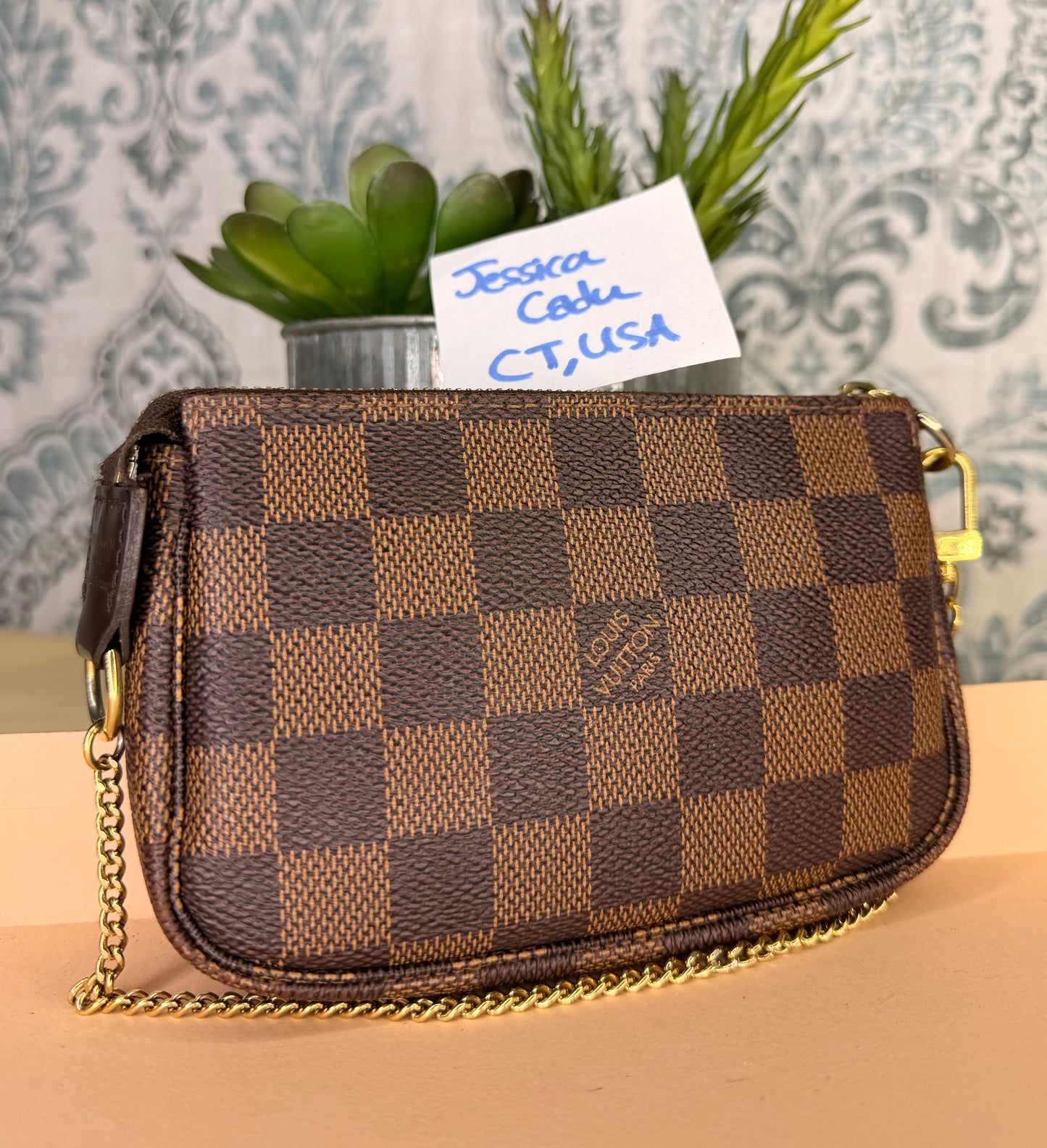 Louis Vuitton Damier Ebene Mini Pochette