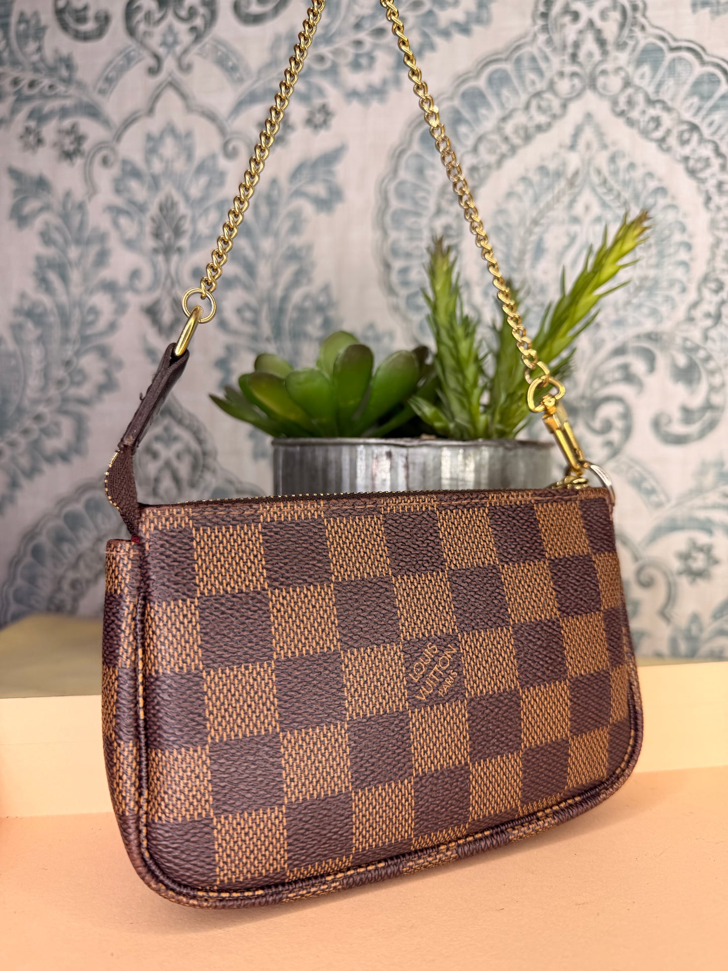 Louis Vuitton Damier Ebene Mini Pochette