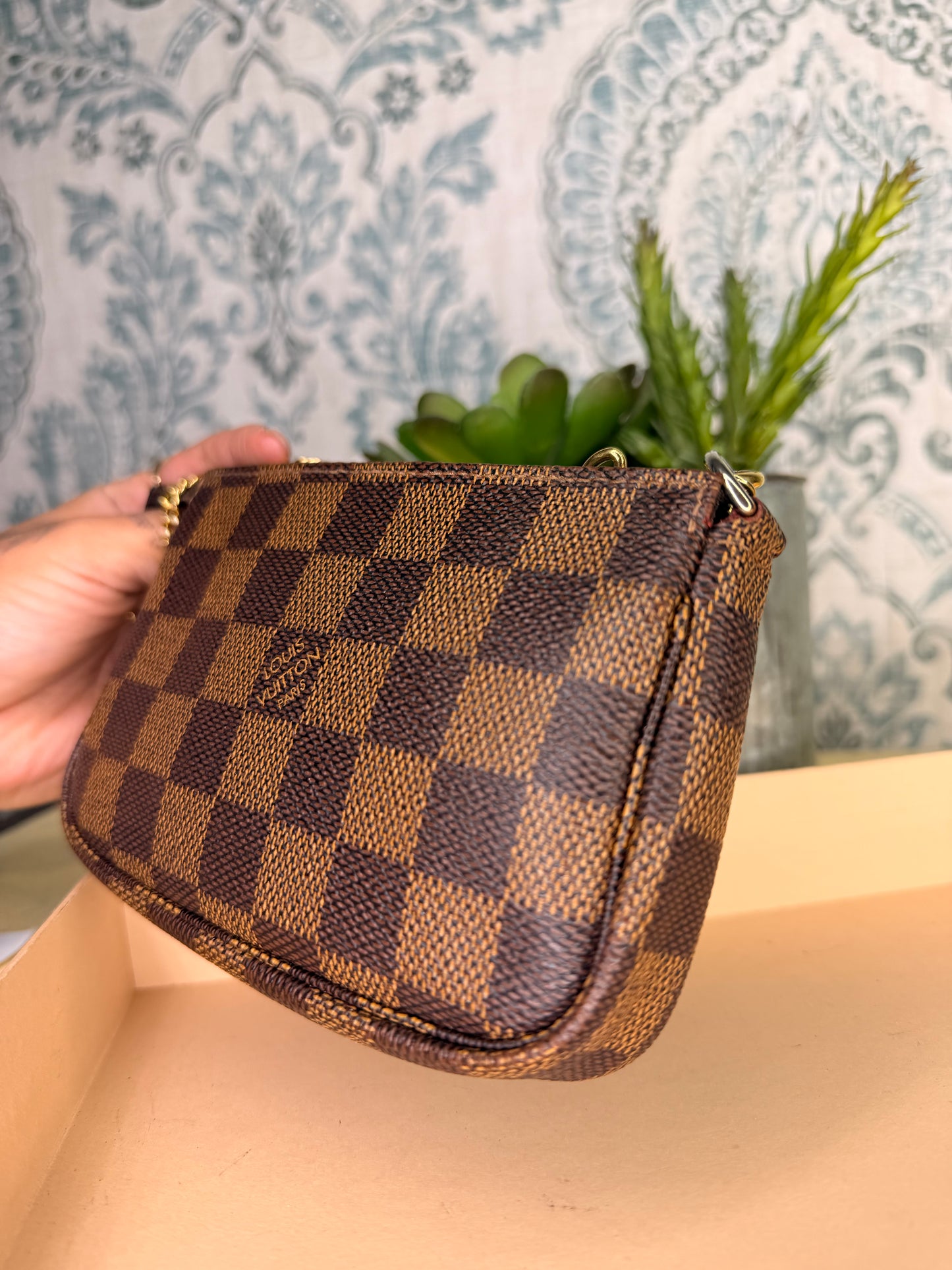 Louis Vuitton Damier Ebene Mini Pochette