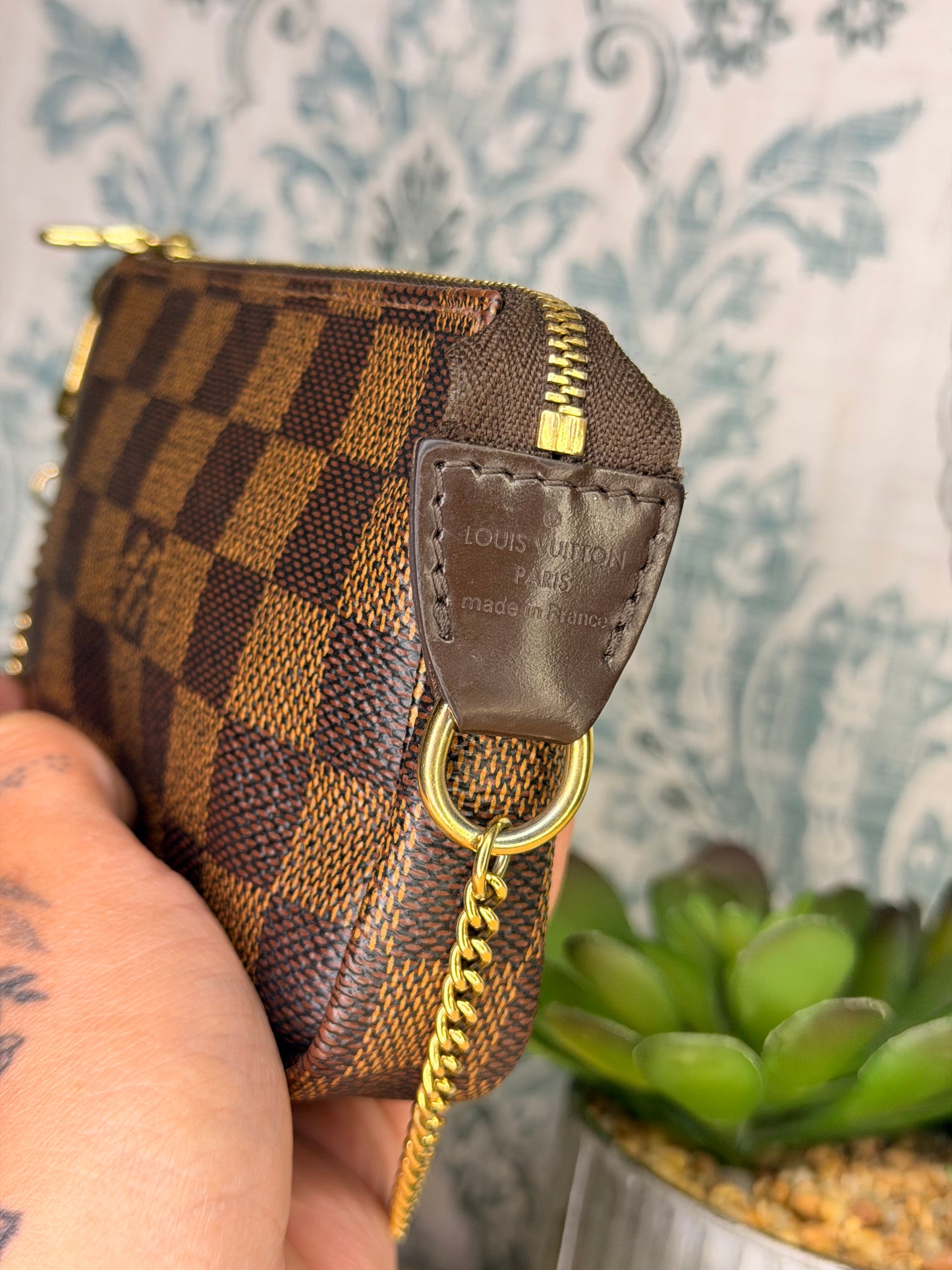 Louis Vuitton Damier Ebene Mini Pochette