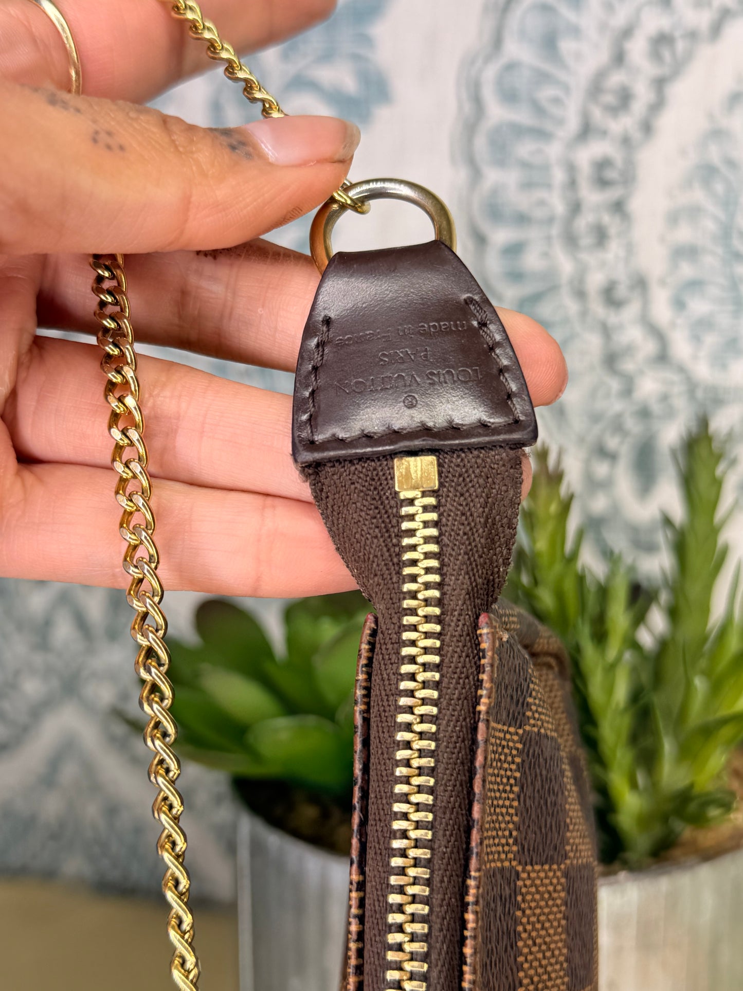 Louis Vuitton Damier Ebene Mini Pochette