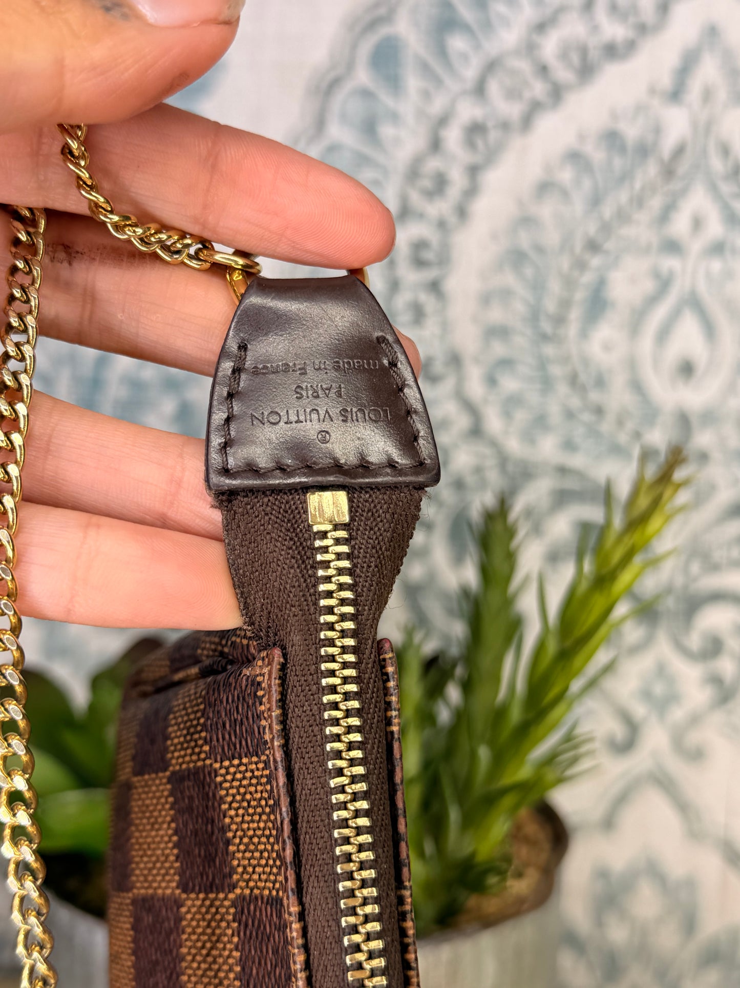Louis Vuitton Damier Ebene Mini Pochette