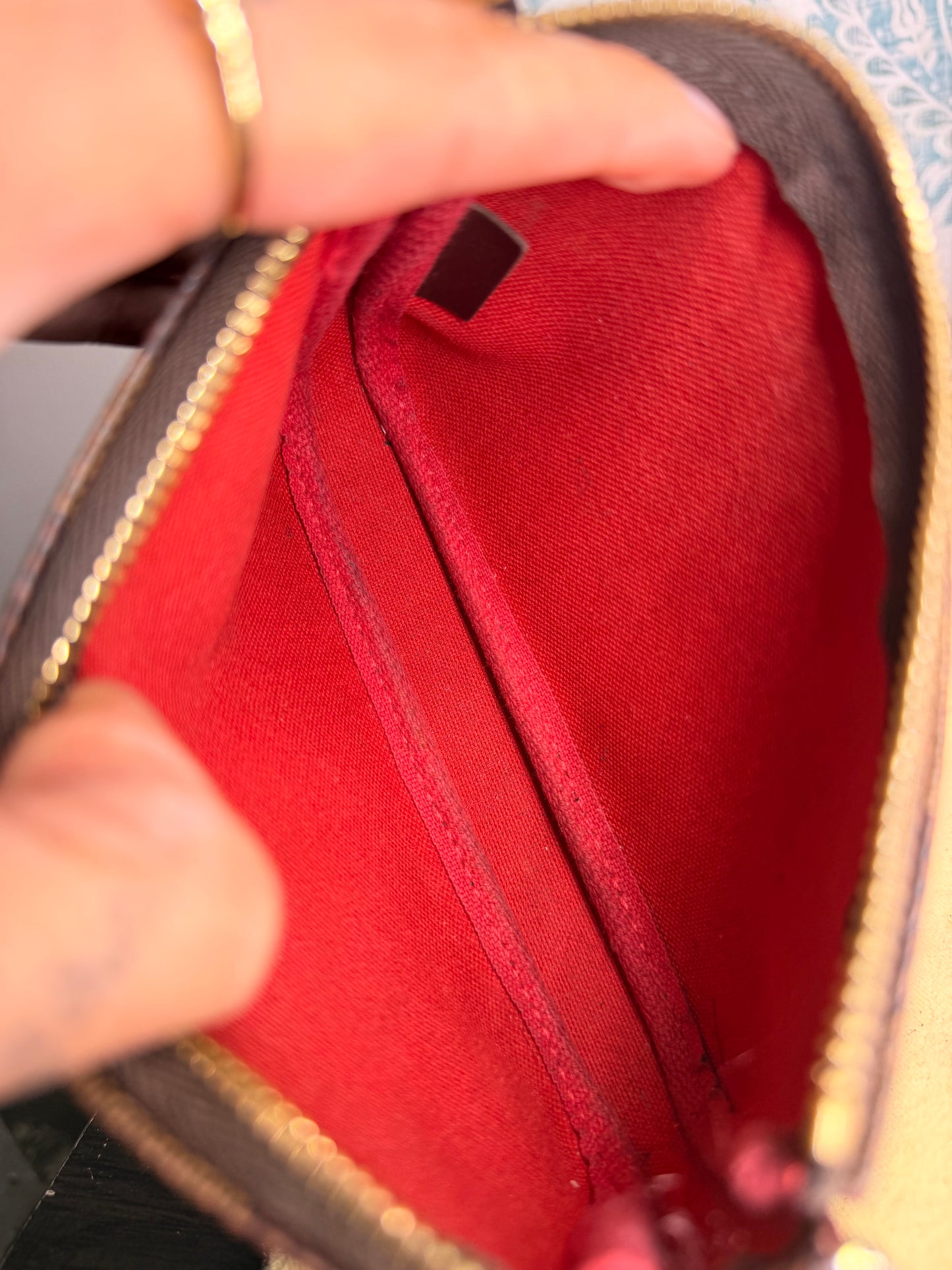 Louis Vuitton Damier Ebene Mini Pochette