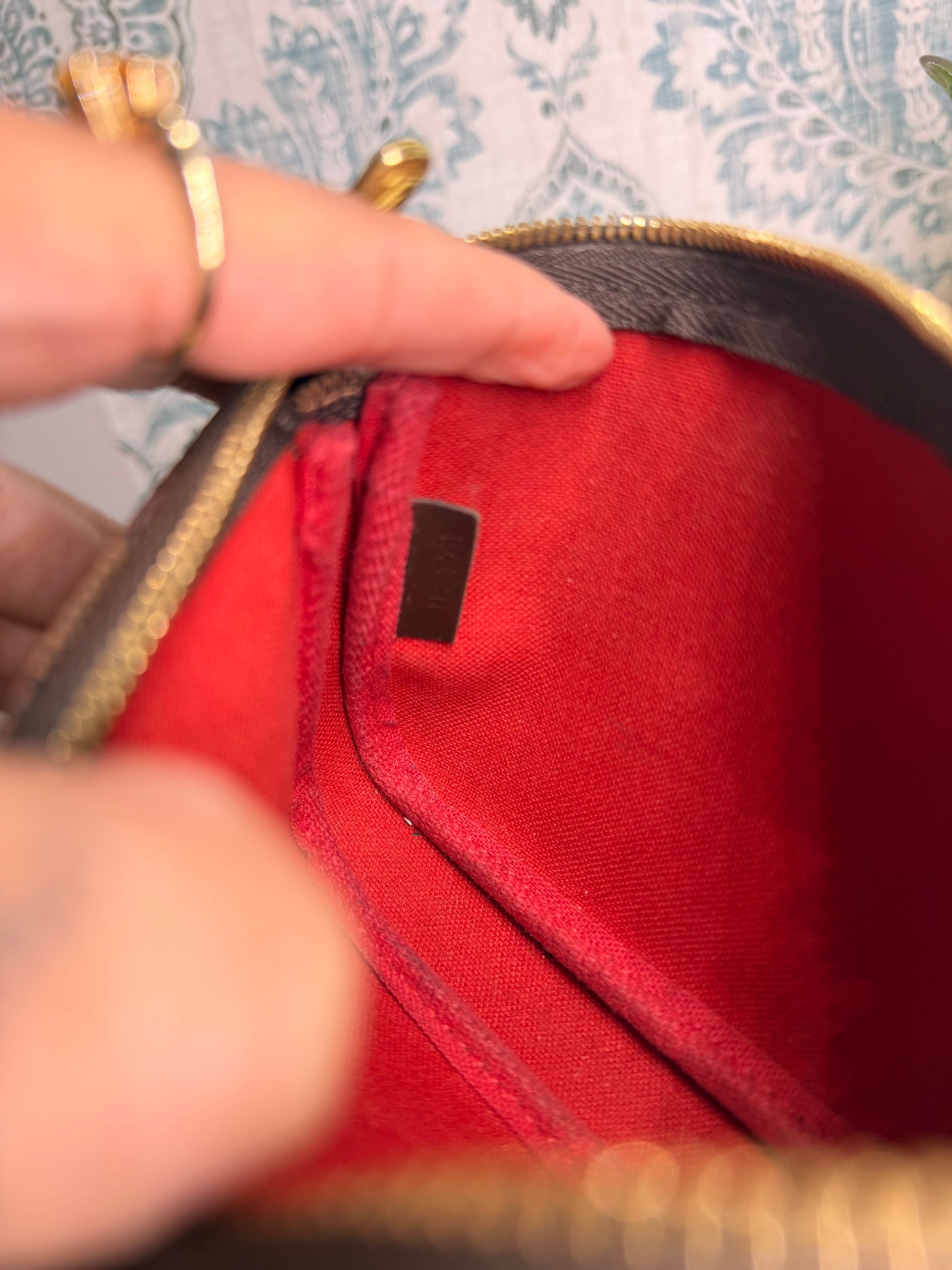 Louis Vuitton Damier Ebene Mini Pochette