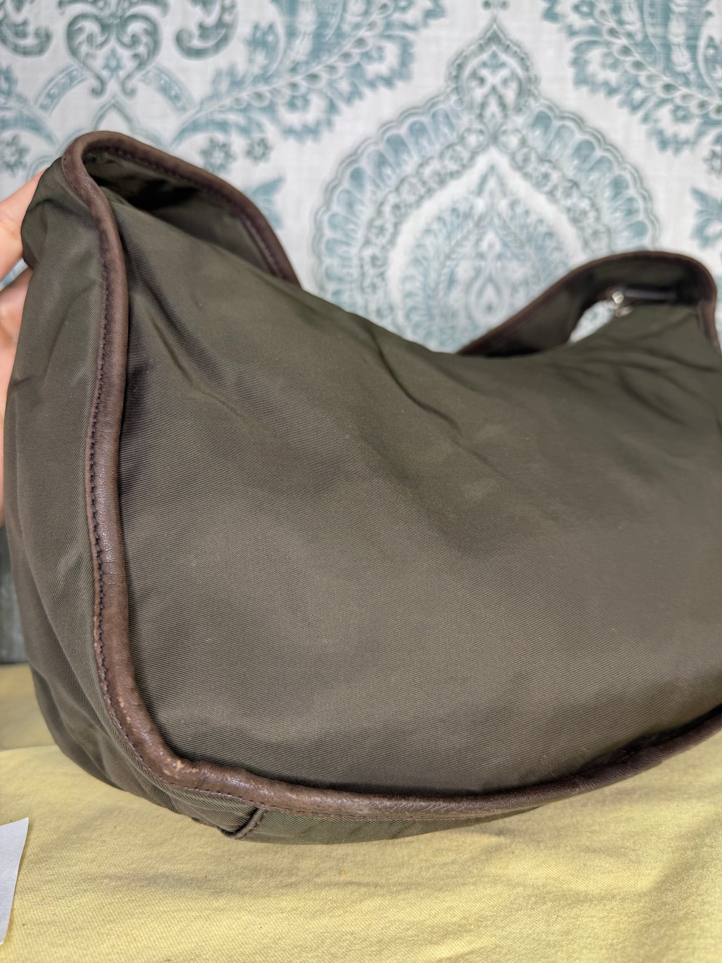 Prada Nylon Tessuto Hobo Shoulder Bag