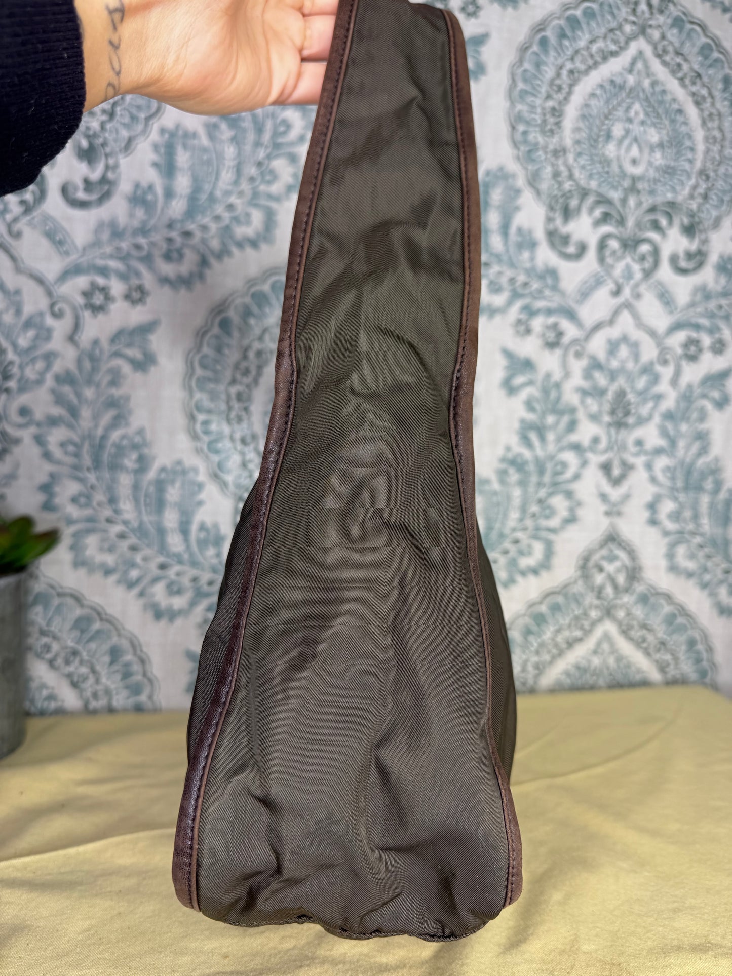 Prada Nylon Tessuto Hobo Shoulder Bag