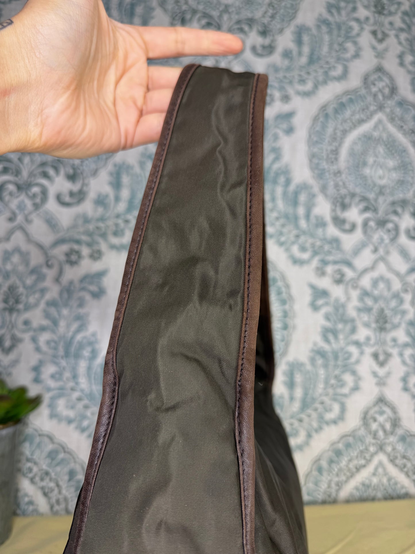 Prada Nylon Tessuto Hobo Shoulder Bag