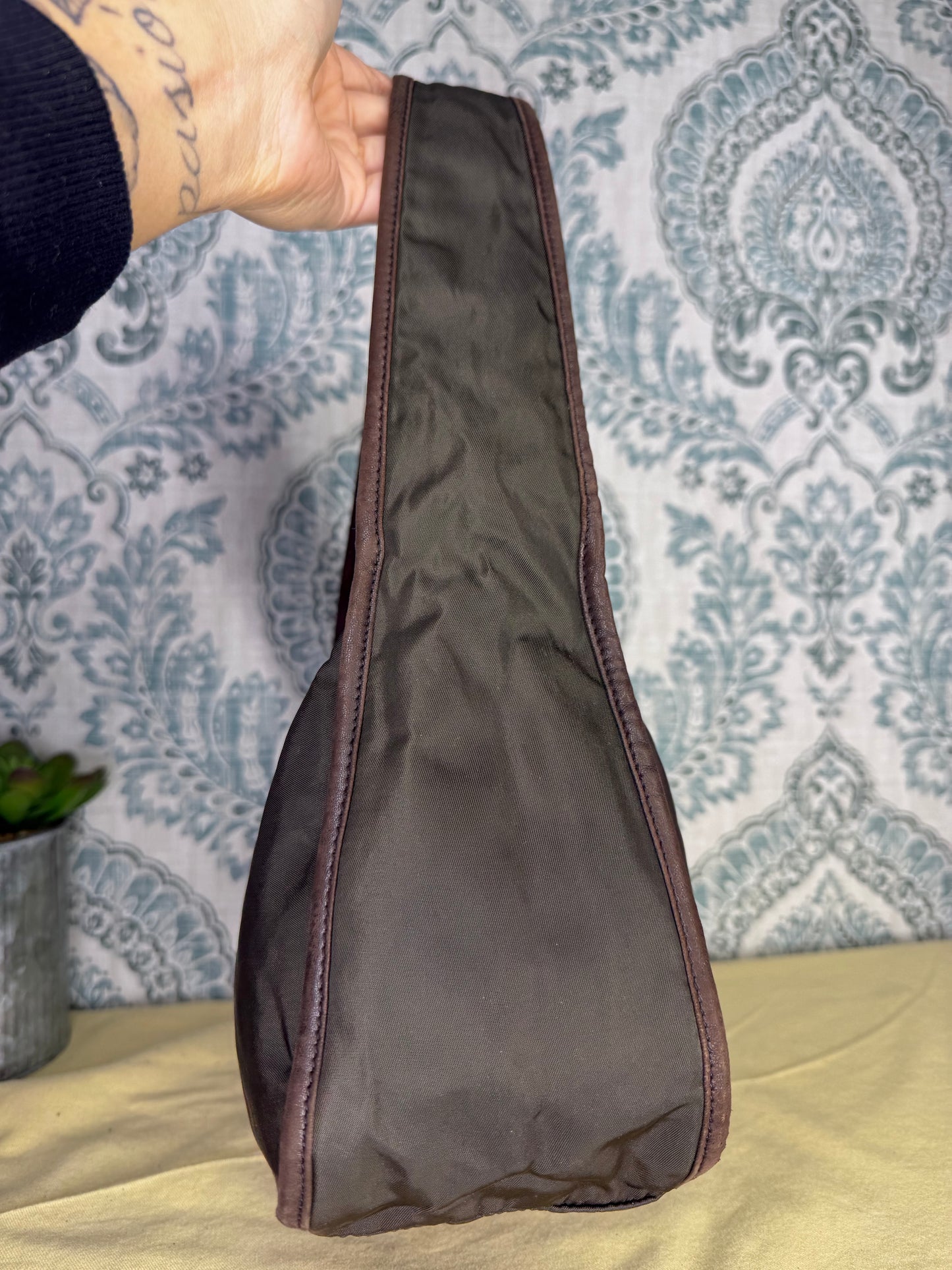 Prada Nylon Tessuto Hobo Shoulder Bag