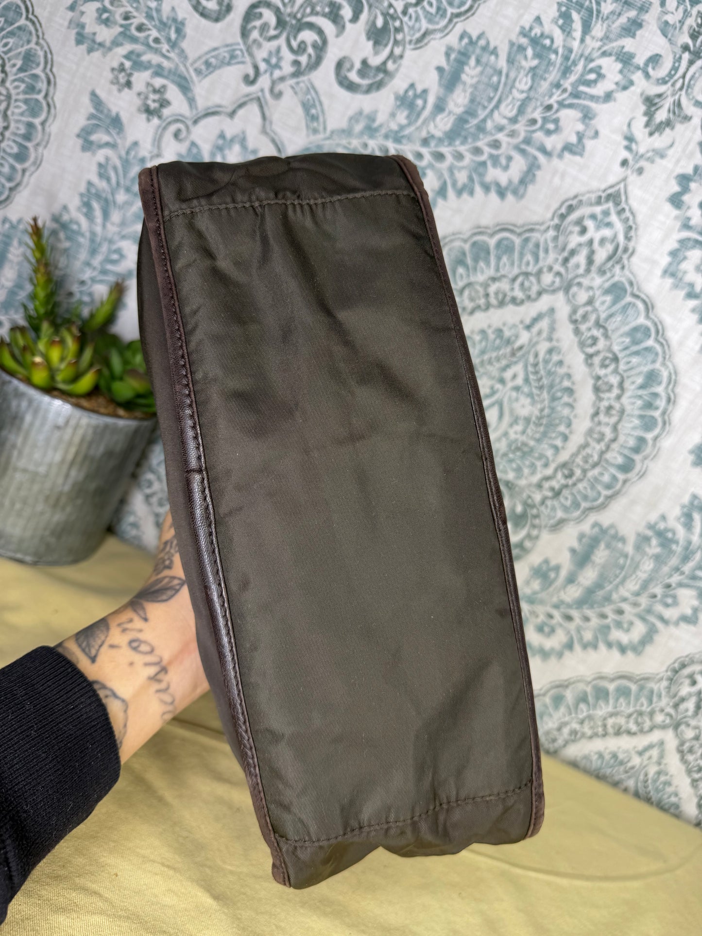 Prada Nylon Tessuto Hobo Shoulder Bag