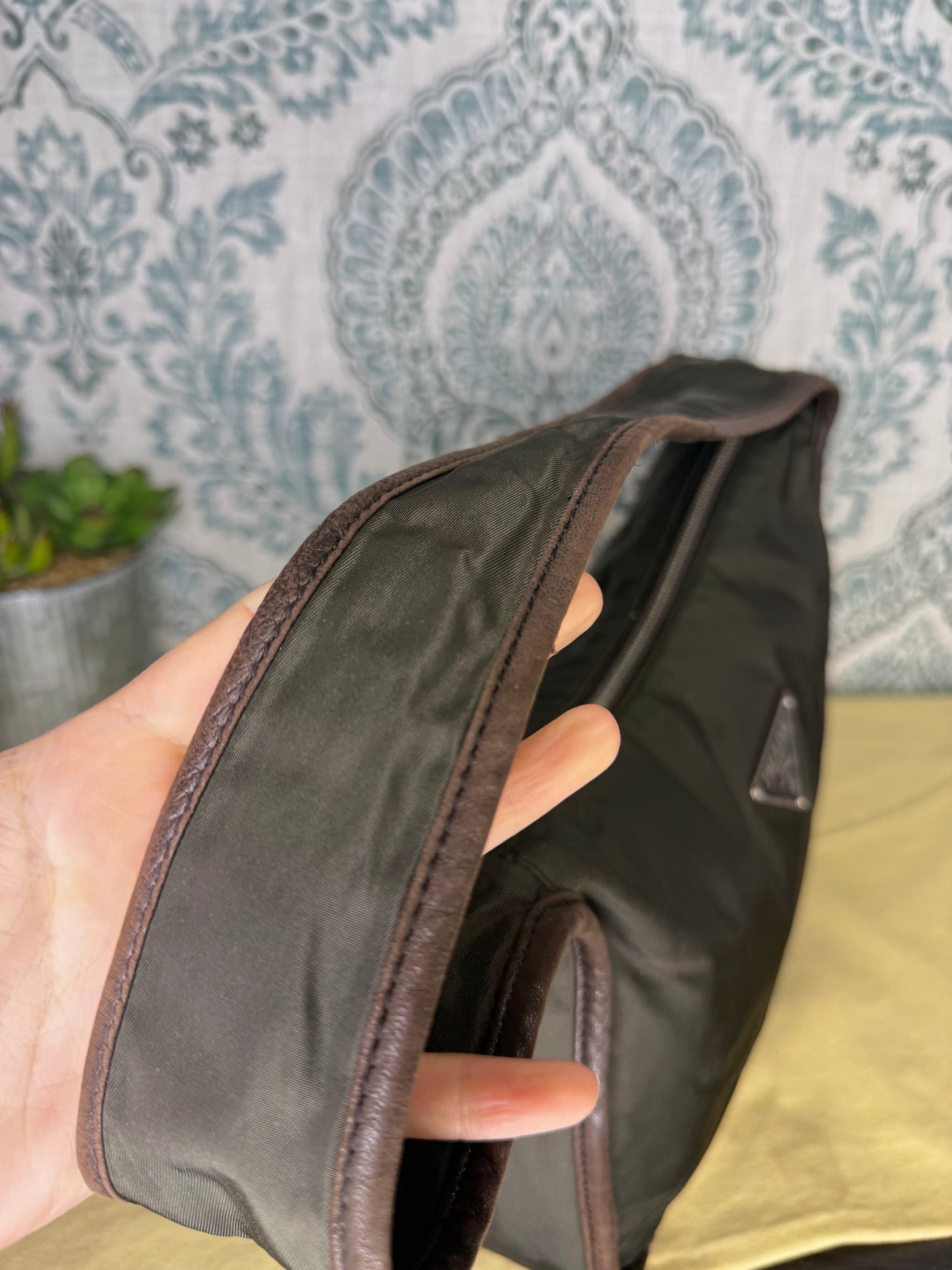 Prada Nylon Tessuto Hobo Shoulder Bag