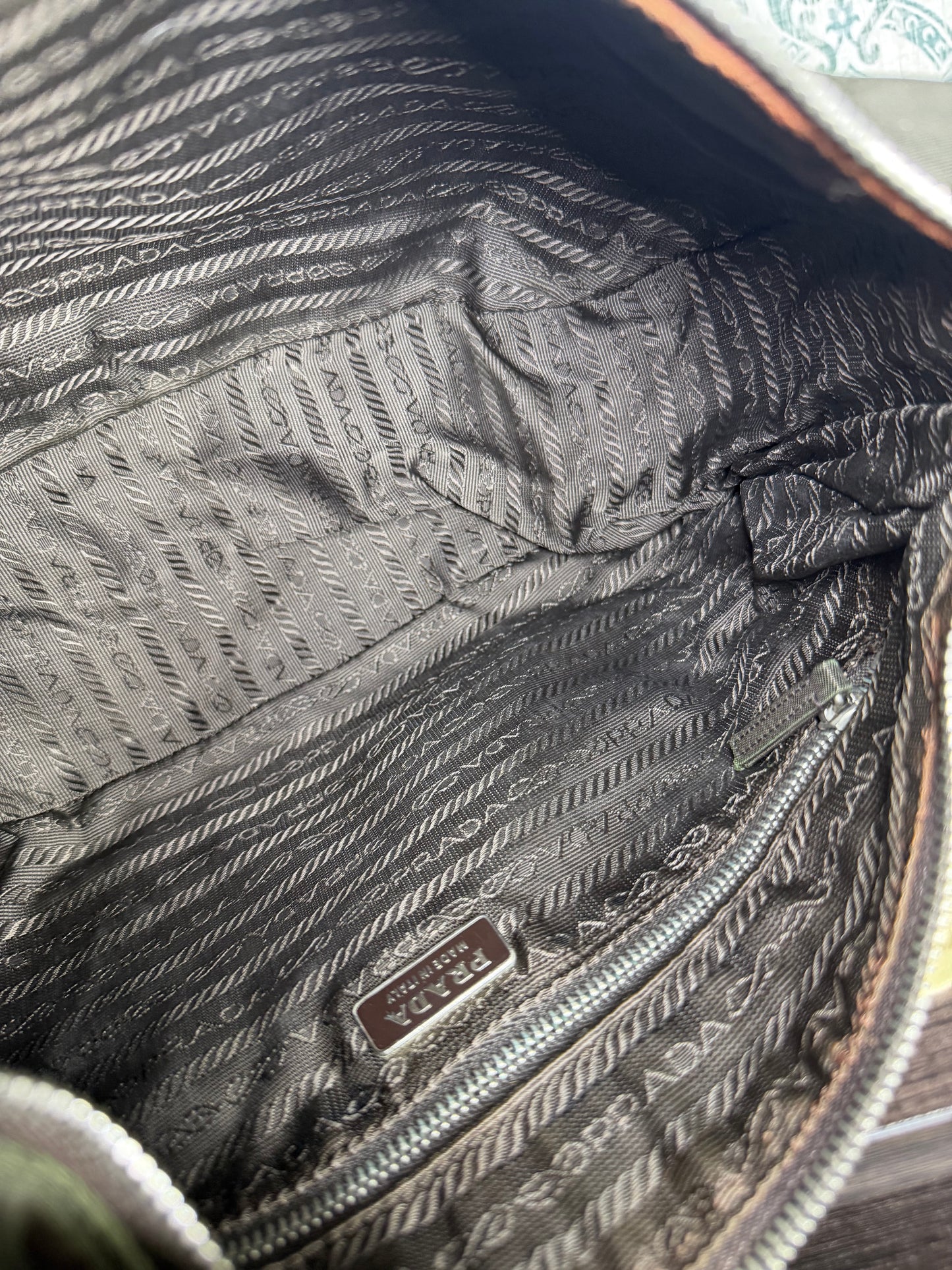 Prada Nylon Tessuto Hobo Shoulder Bag
